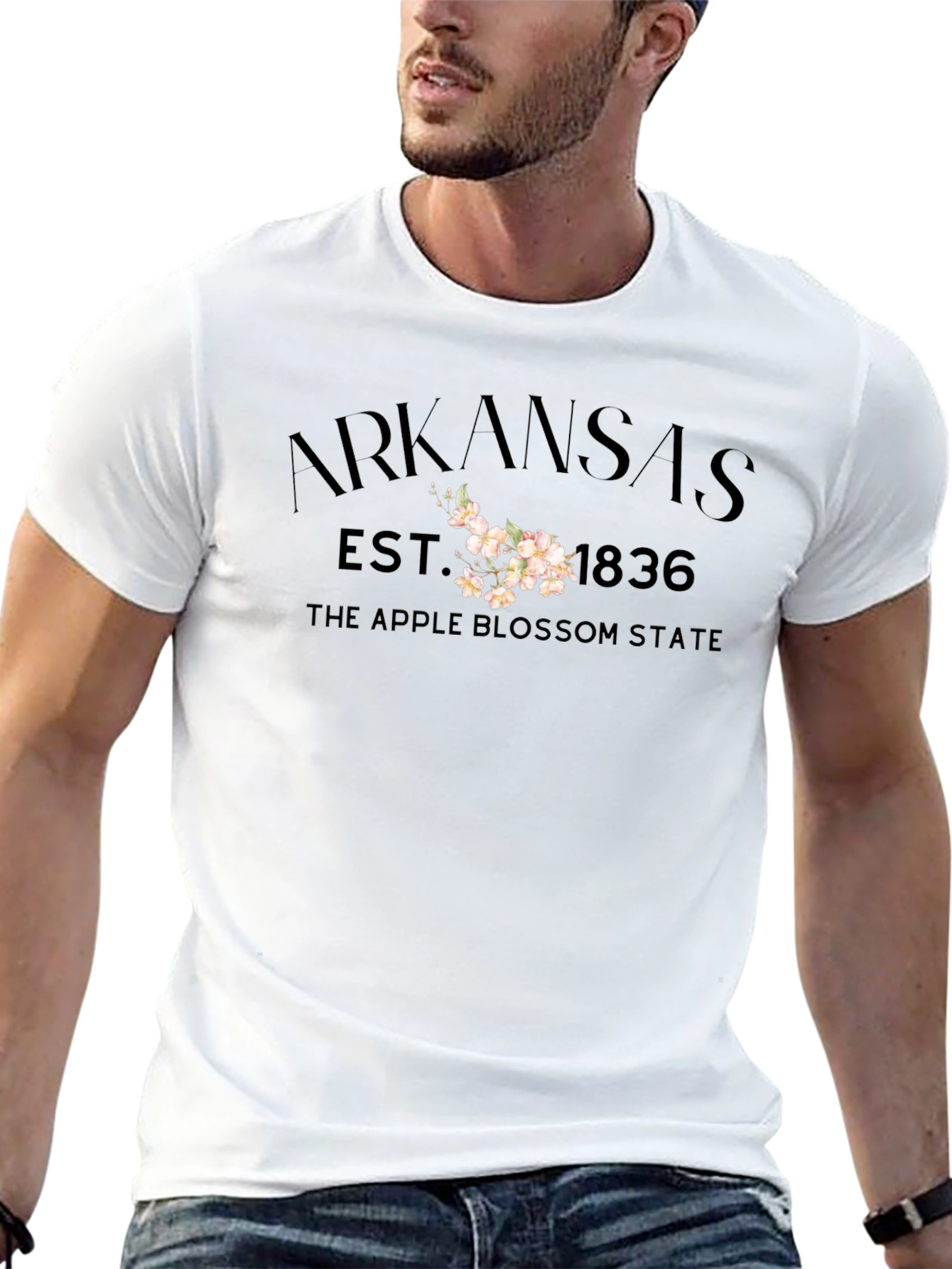 Arkansas Apple Blossom State T-Shirt