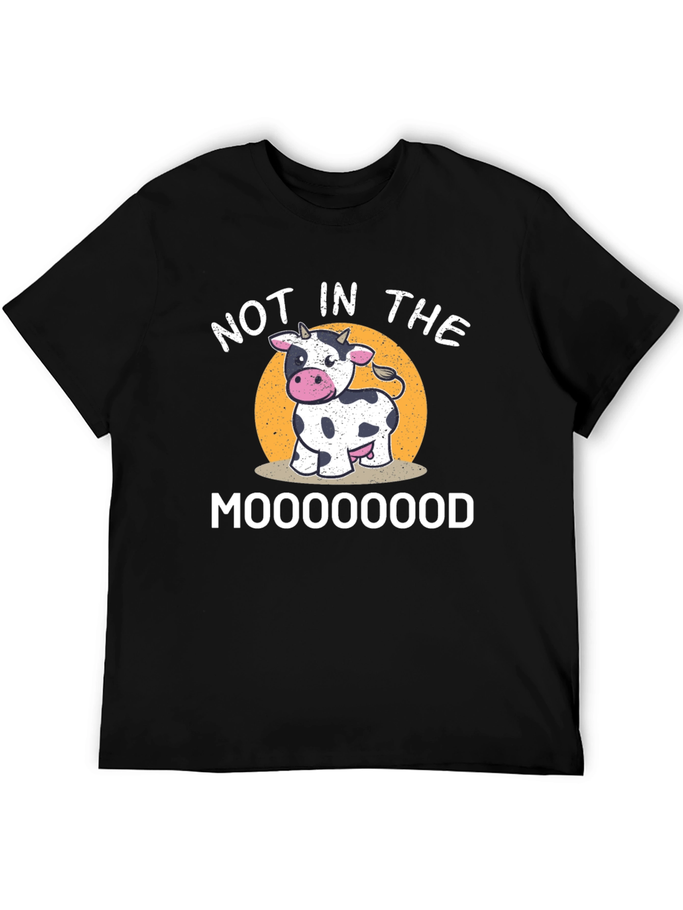 Not in the Mooood Cow T-Shirt