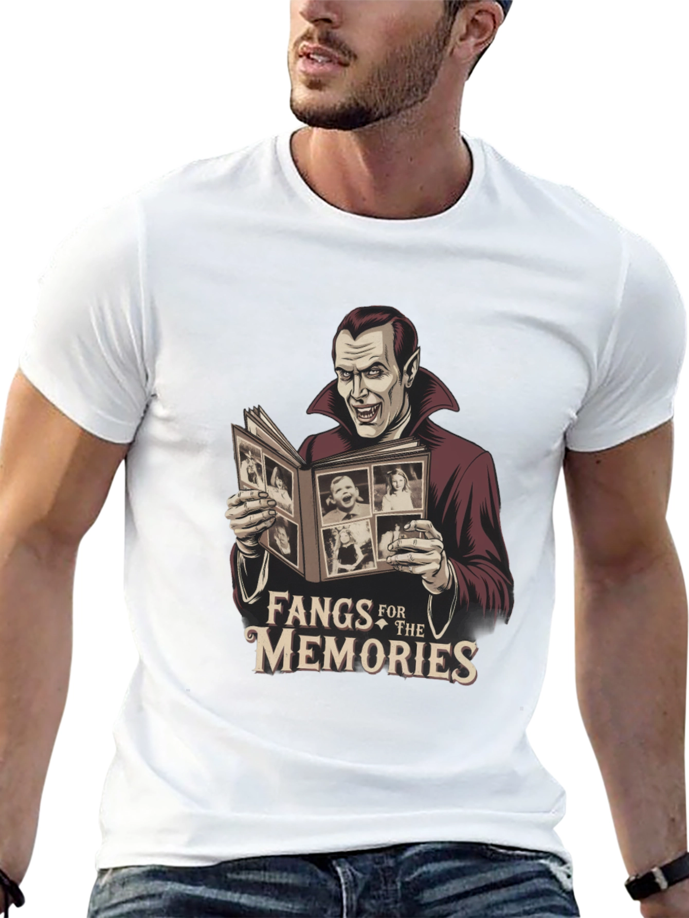 Fangs For The Memories Vampire T-Shirt