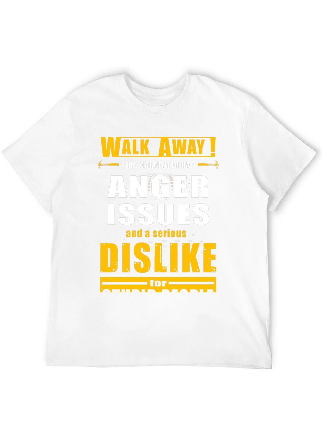 Carpenter Anger Issues Graphic T-Shirt
