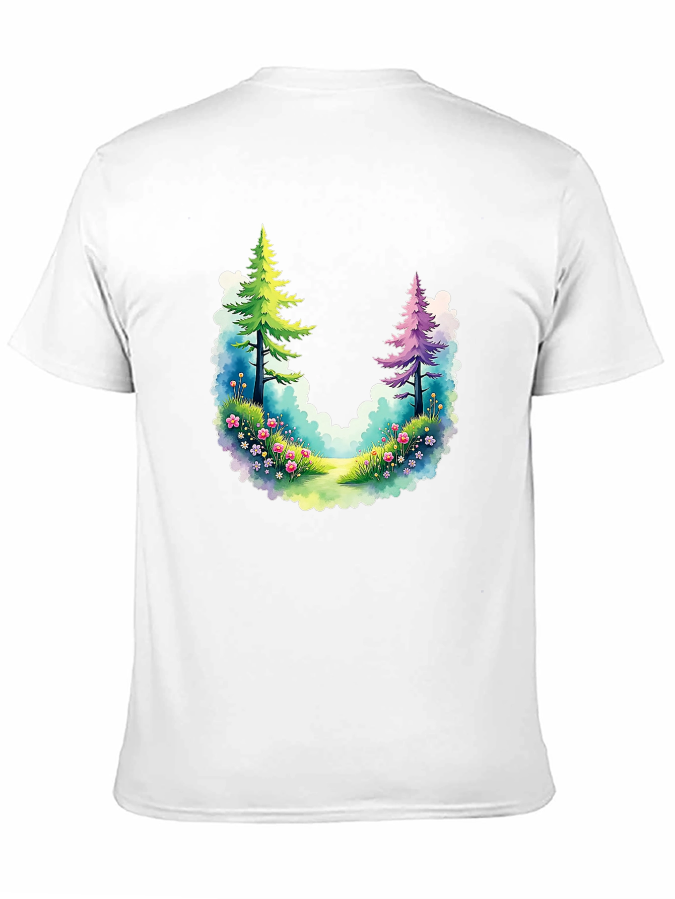 Natures Embrace T-Shirt - Whimsical Forest Design