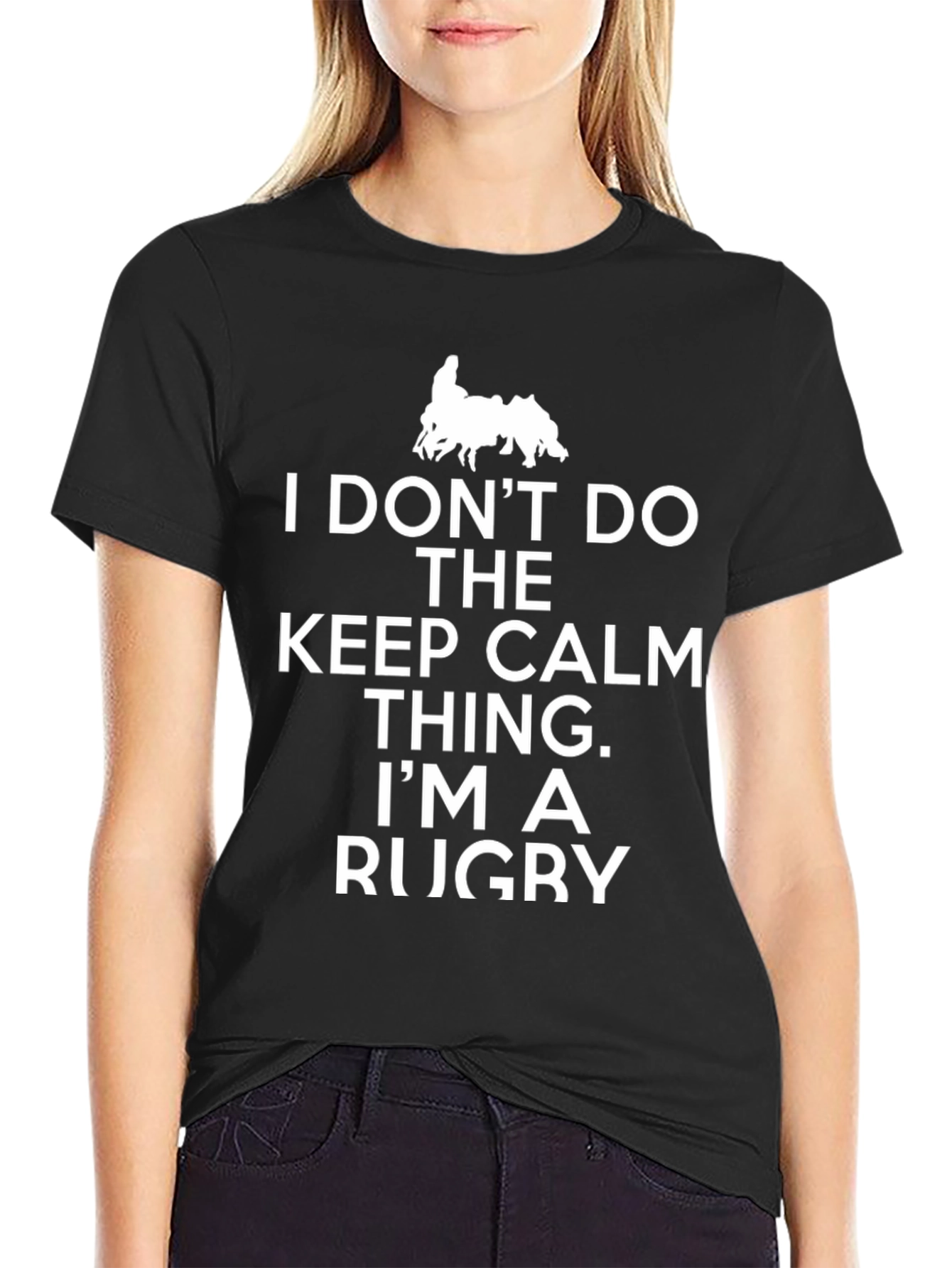 Rugby Fan T-Shirt - I Dont Do Keep Calm