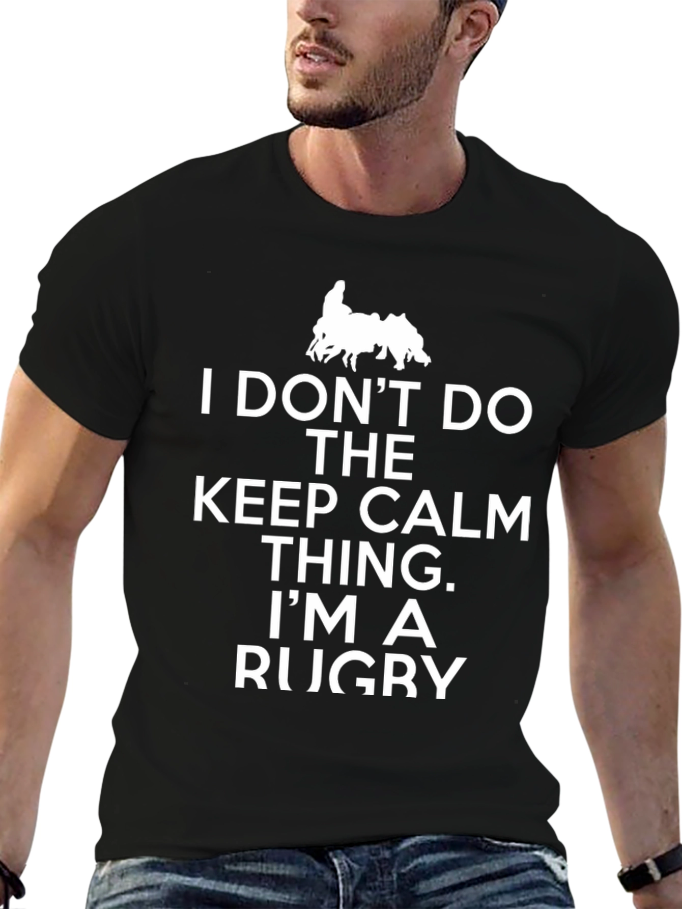 Rugby Fan T-Shirt - I Dont Do Keep Calm
