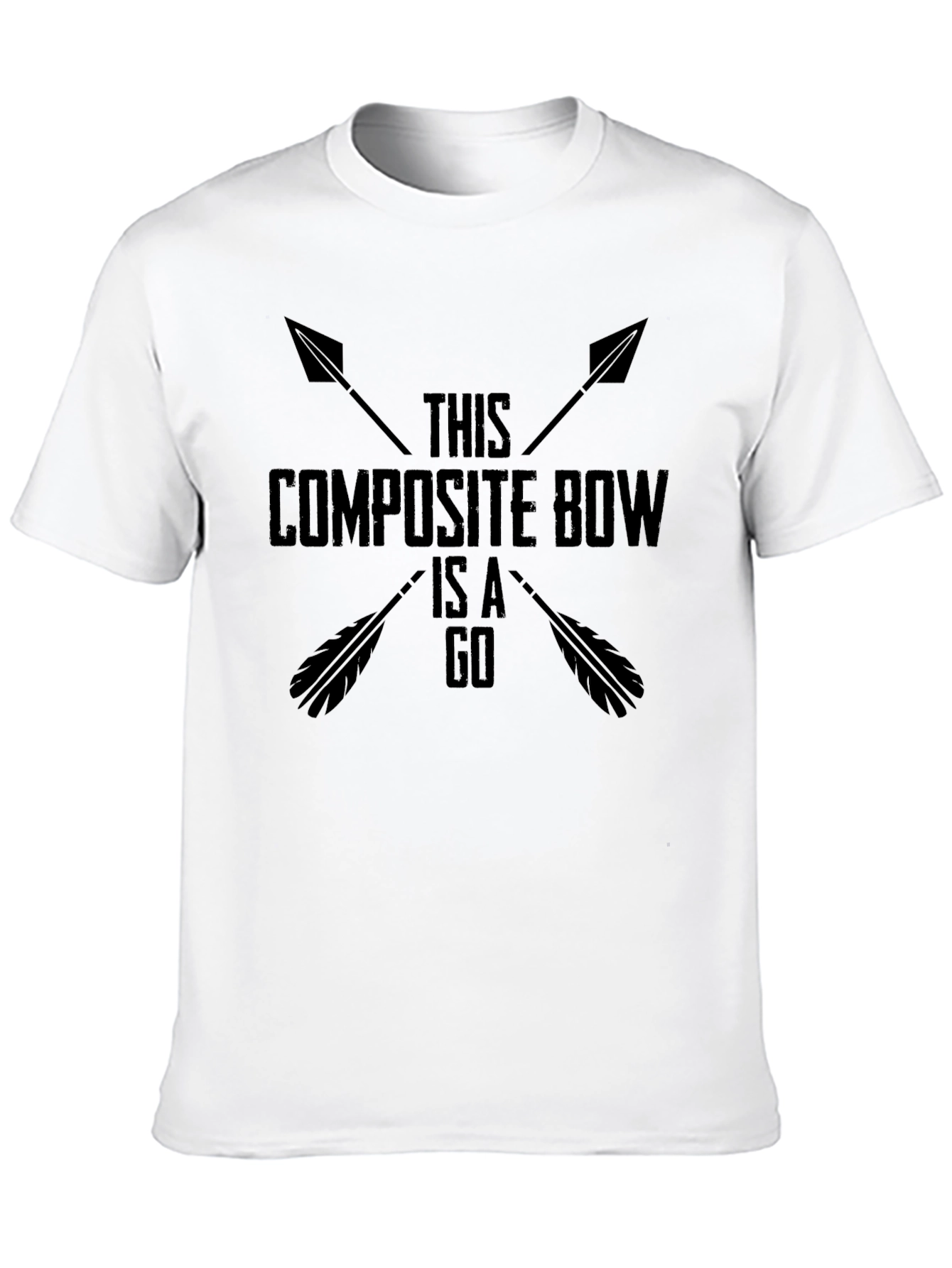 Composite Bow T-Shirt: Archery Arrow Tee