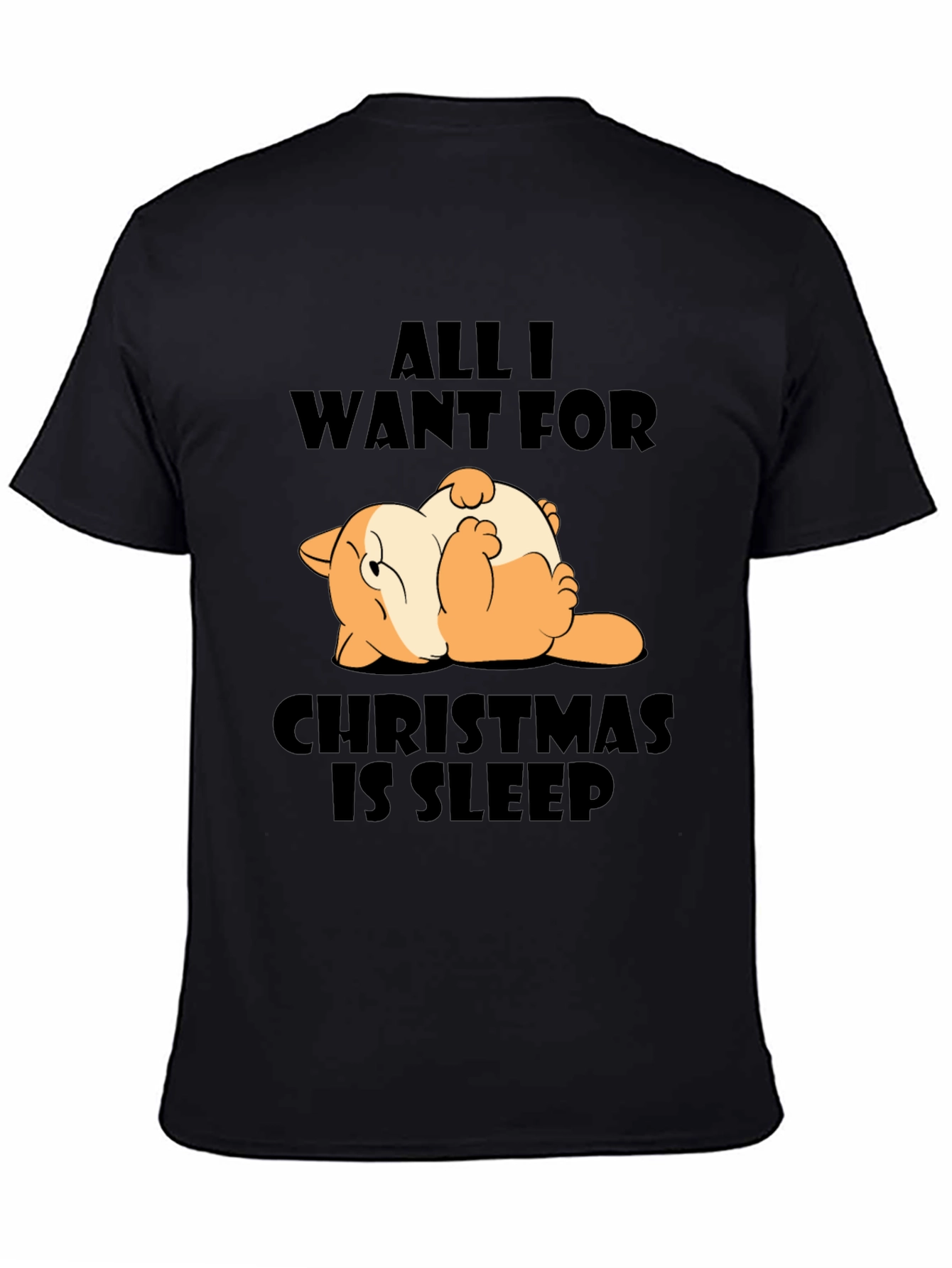 Funny Christmas Sleep T-Shirt