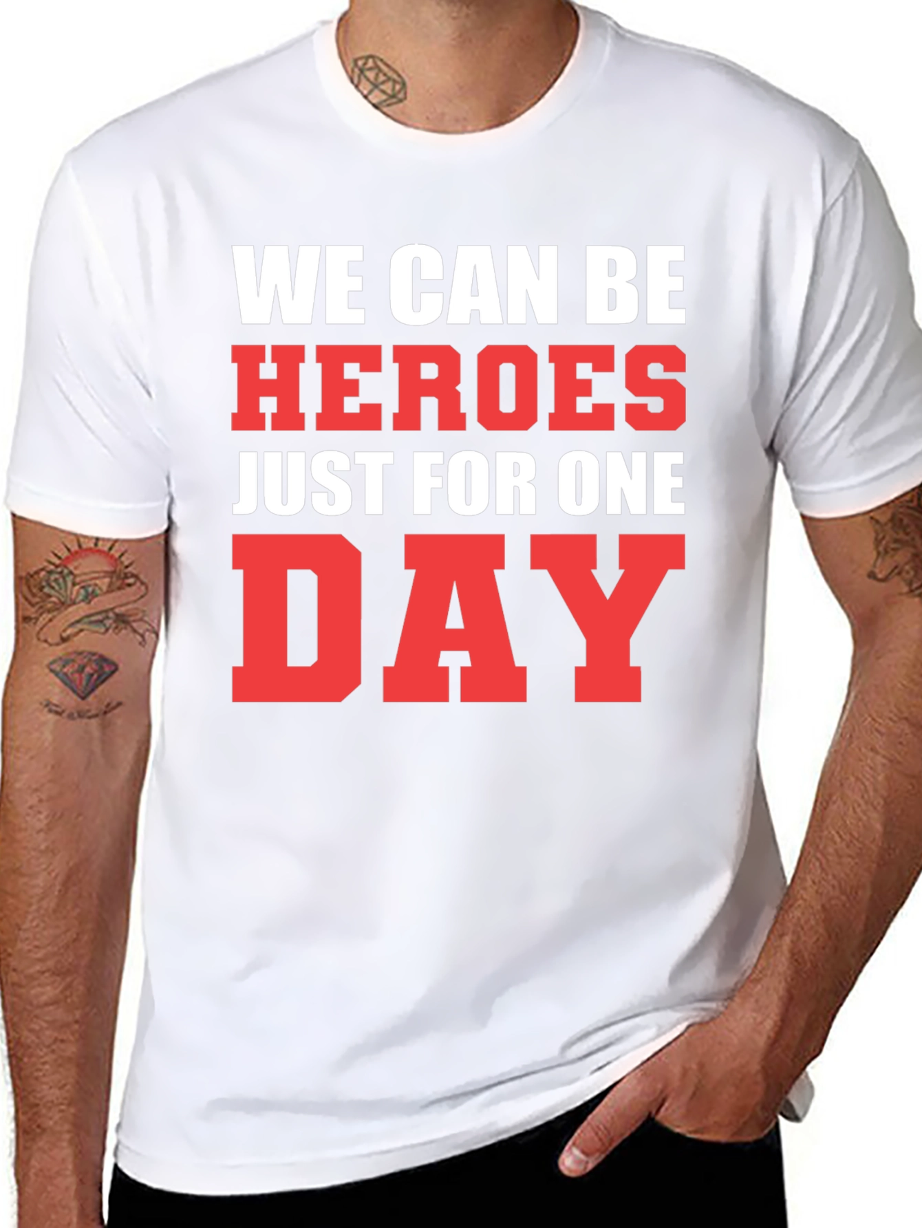 We Can Be Heroes Graphic T-Shirt
