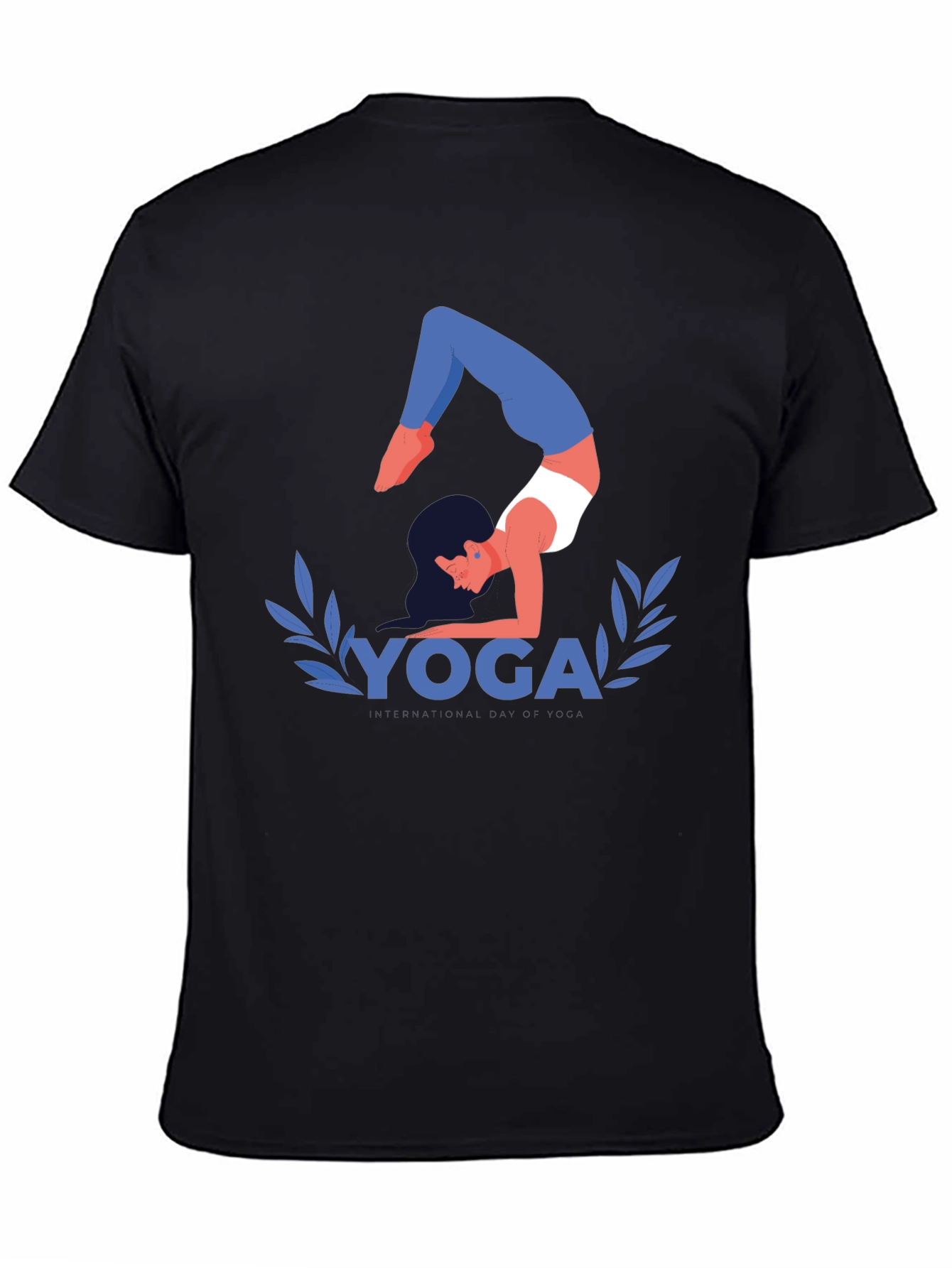 Yoga Pose Graphic Tee - Stylish and Comfortable