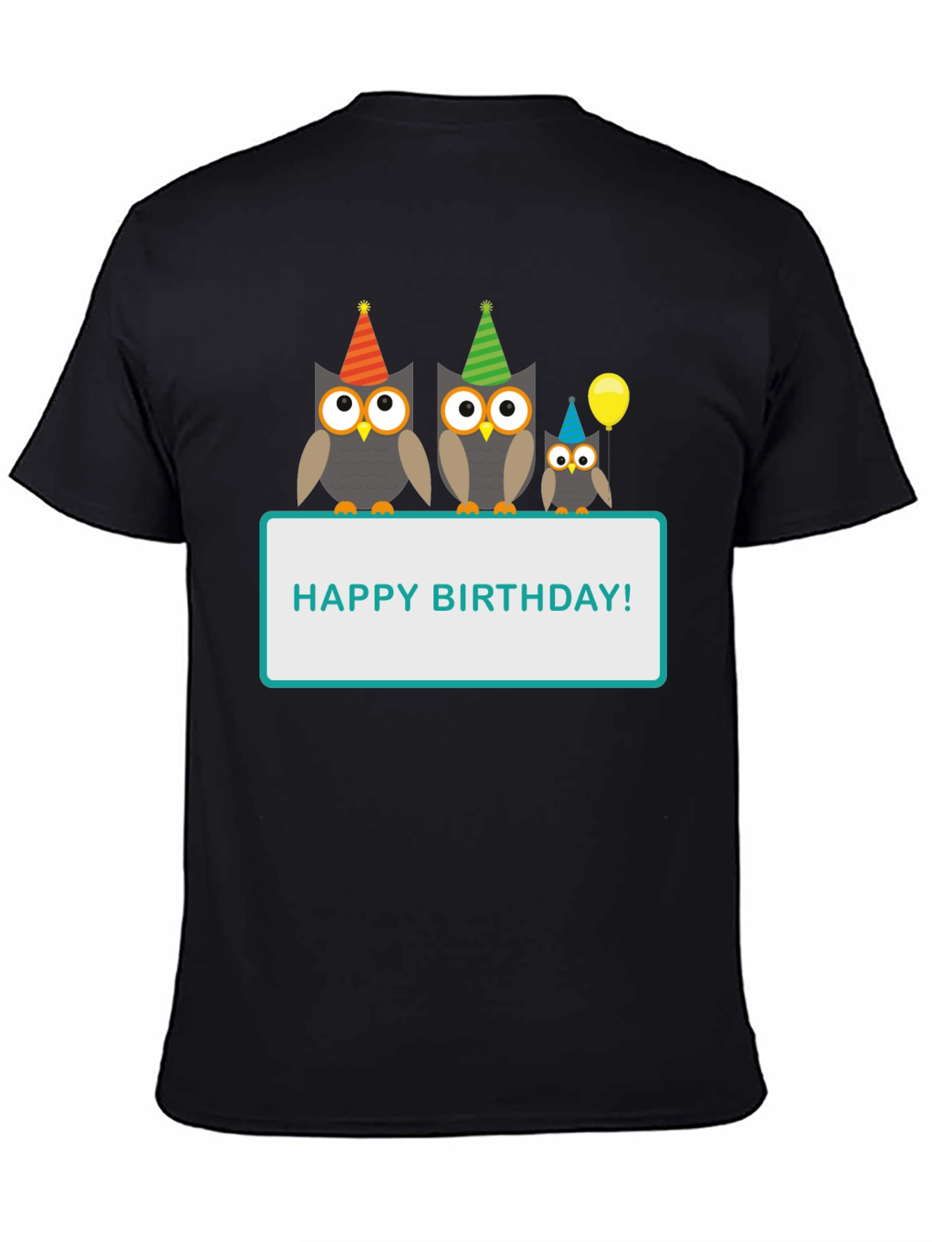 Happy Birthday Owl T-Shirt