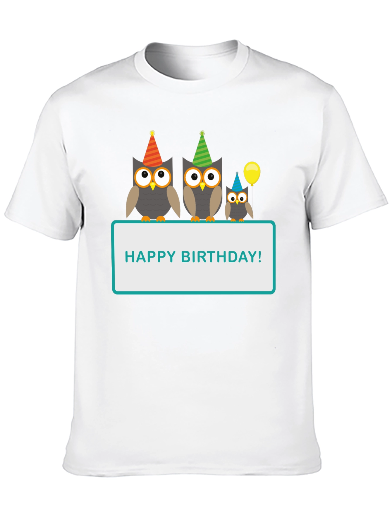 Happy Birthday Owl T-Shirt