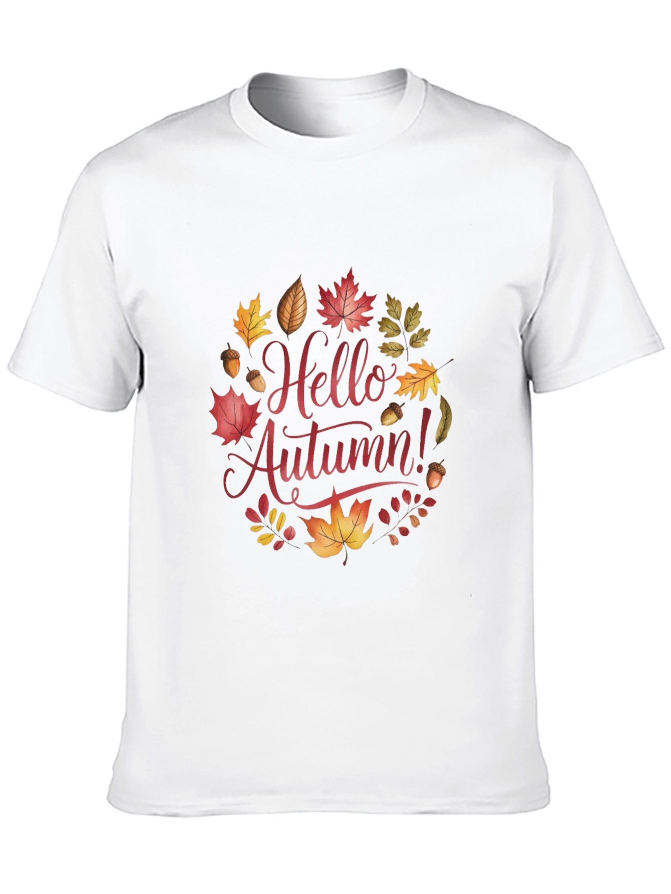 Hello Autumn Graphic Tee - Seasonal Style