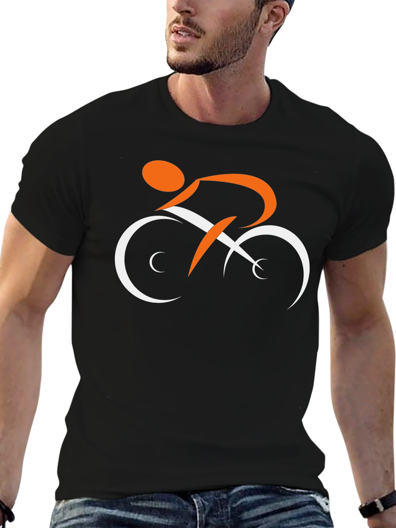 Stylish Cycling T-Shirt - Modern Design