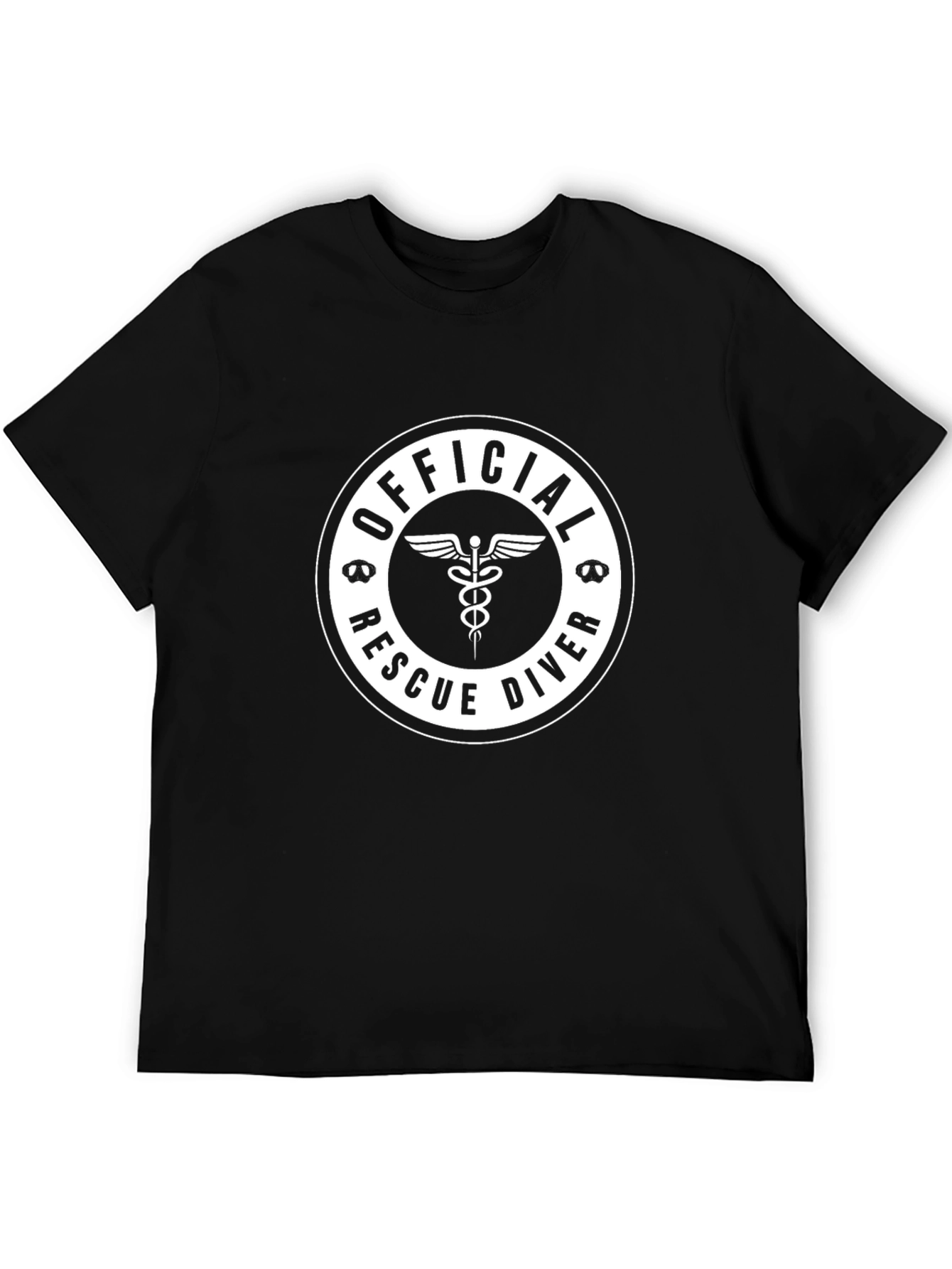 Official Rescue Diver Black T-Shirt