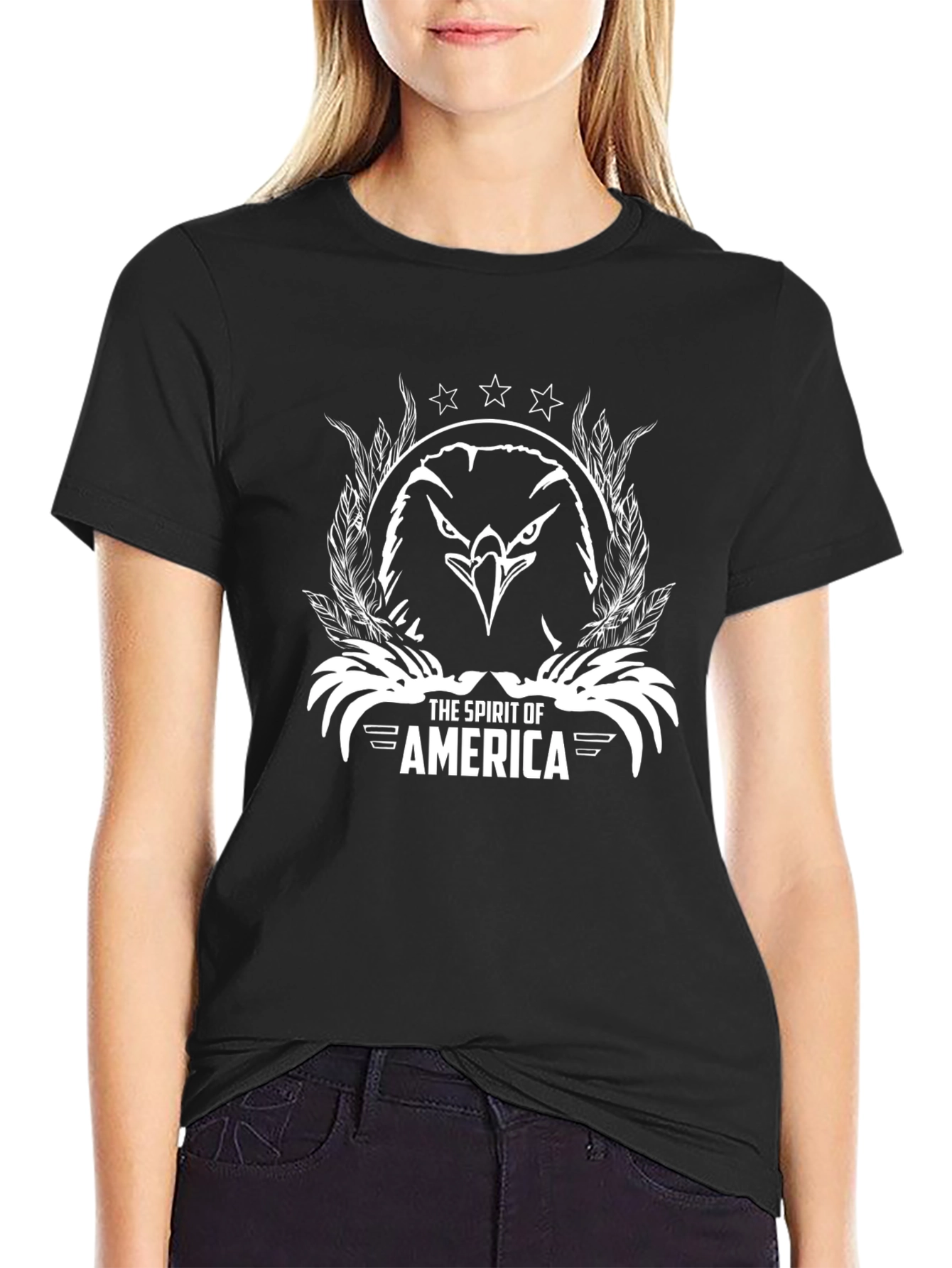 Spirit of America Eagle Graphic Tee