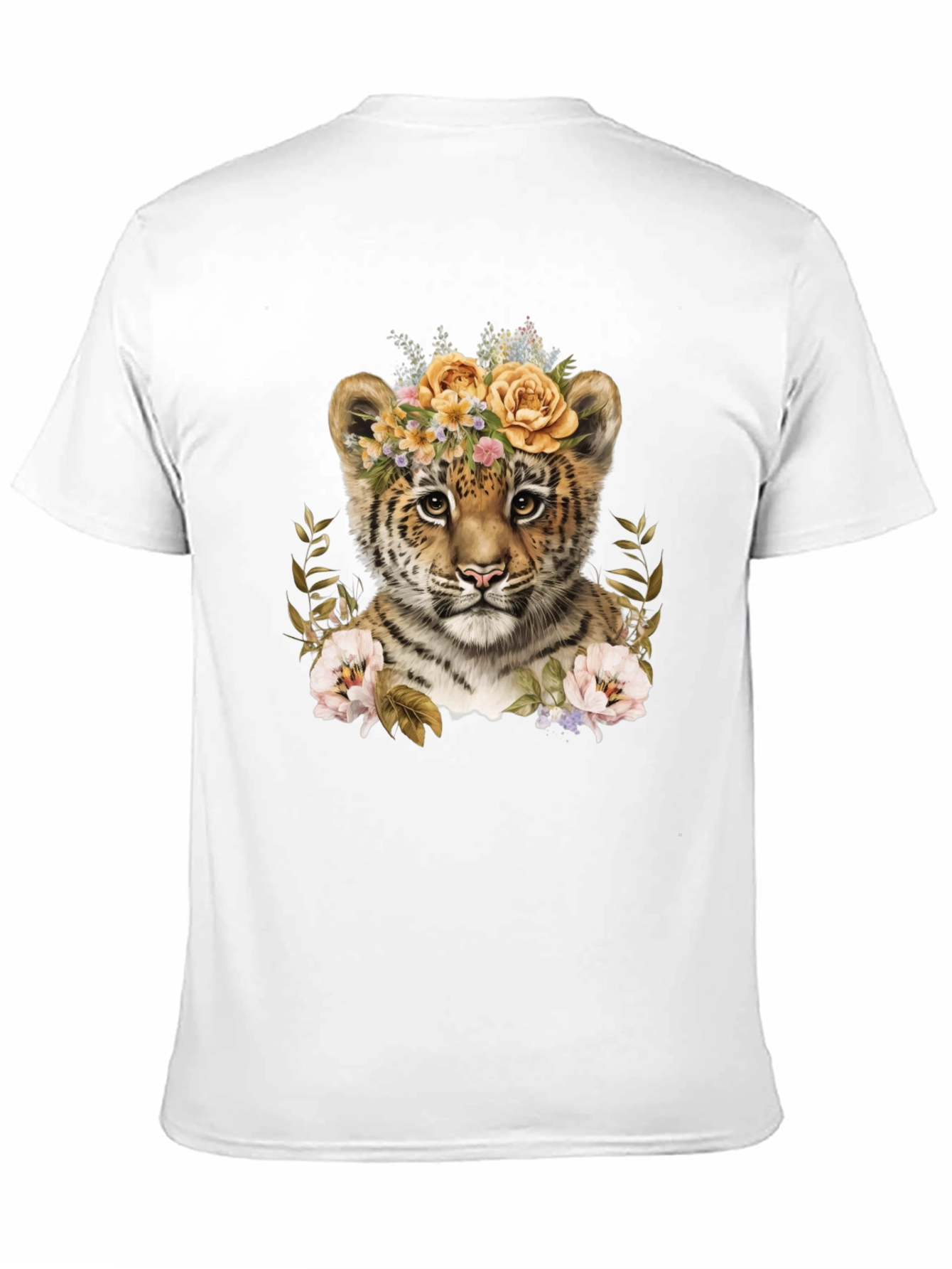 Floral Tiger Cub Graphic Tee