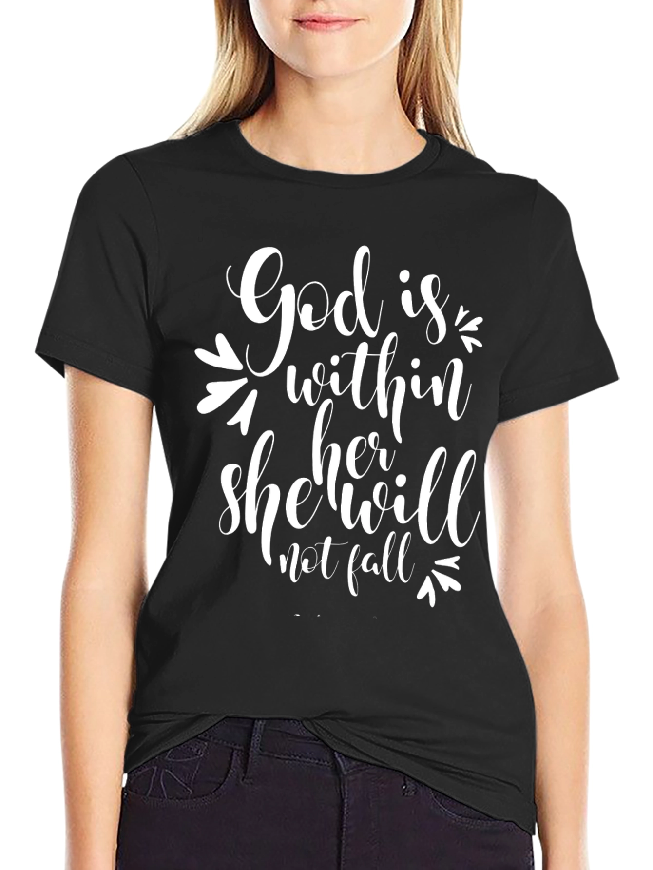God Is Within Her Christian T-Shirt