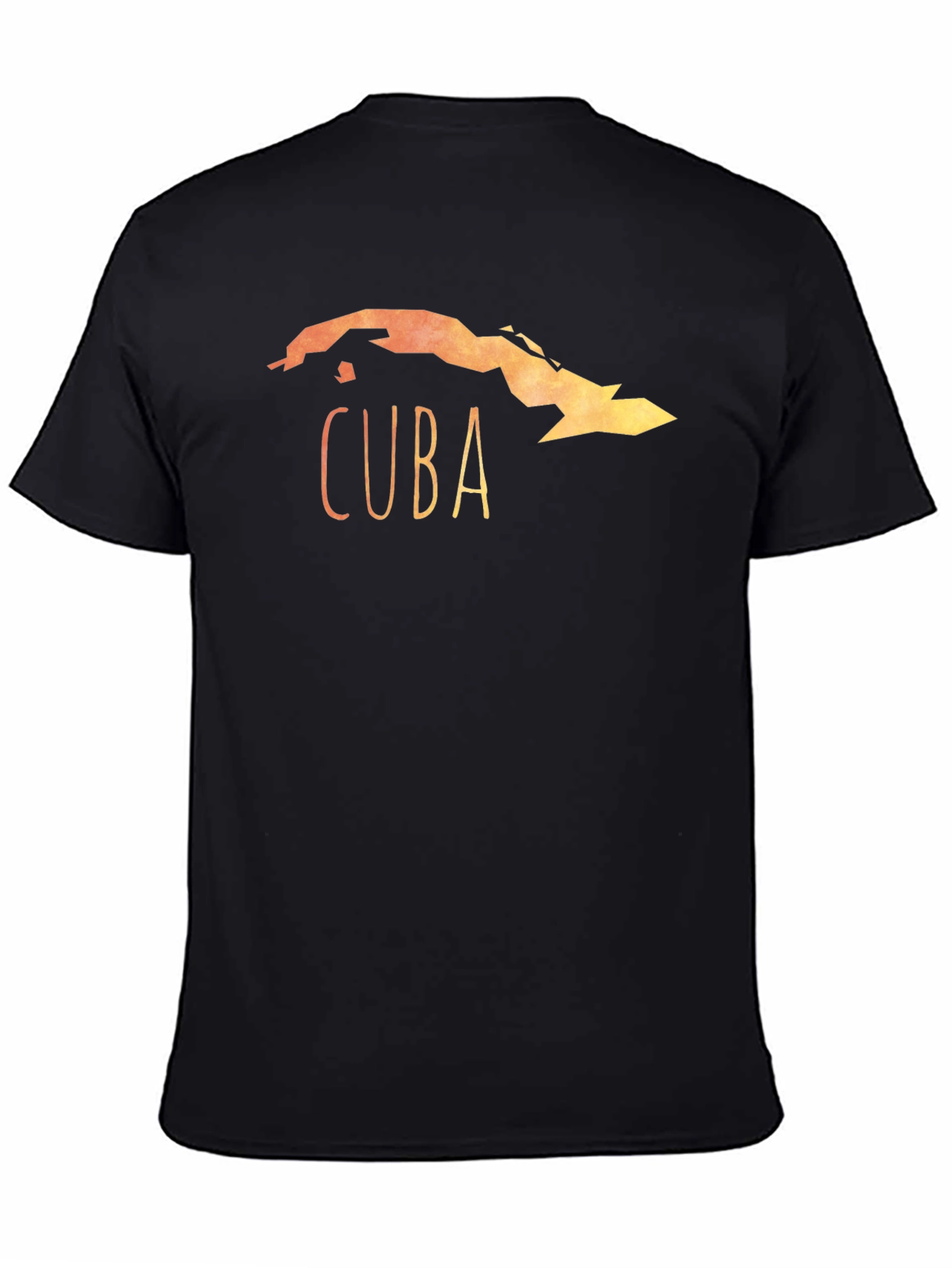 Cuba Map T-Shirt - Unique Travel Souvenir