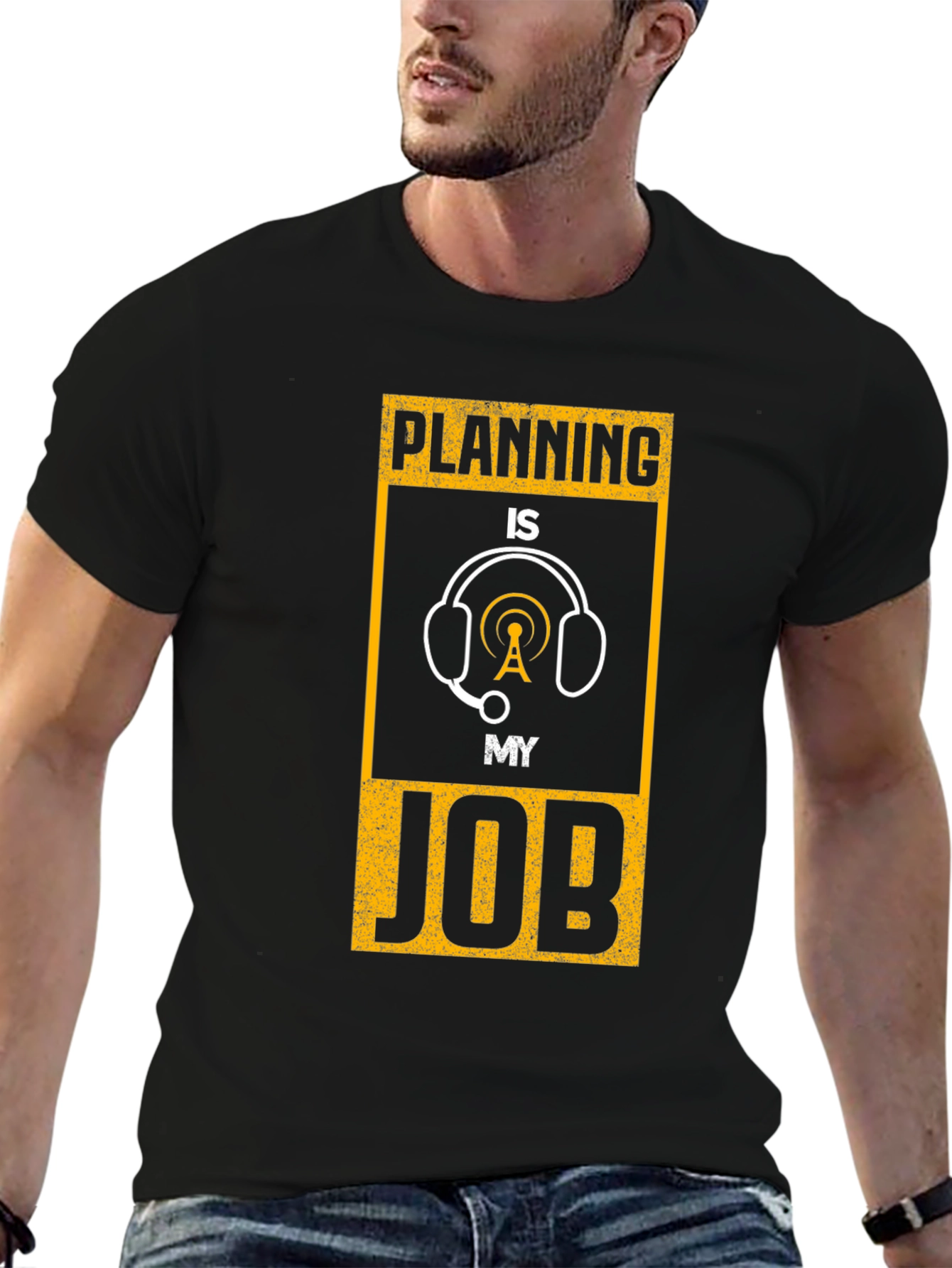 Planning is My Job T-Shirt: Radio Operator Design