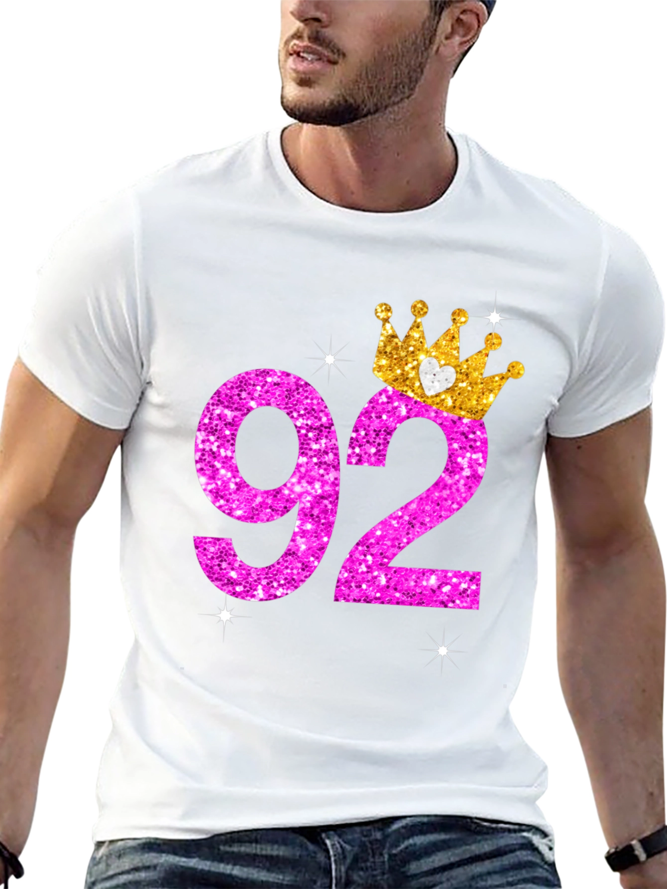 92nd Birthday Crown T-Shirt