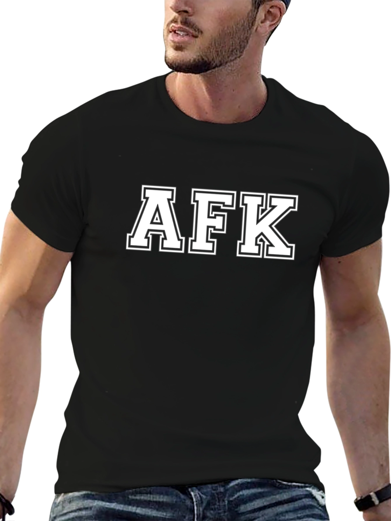 AFK Black T-Shirt - Away From Keyboard Gamer Tee