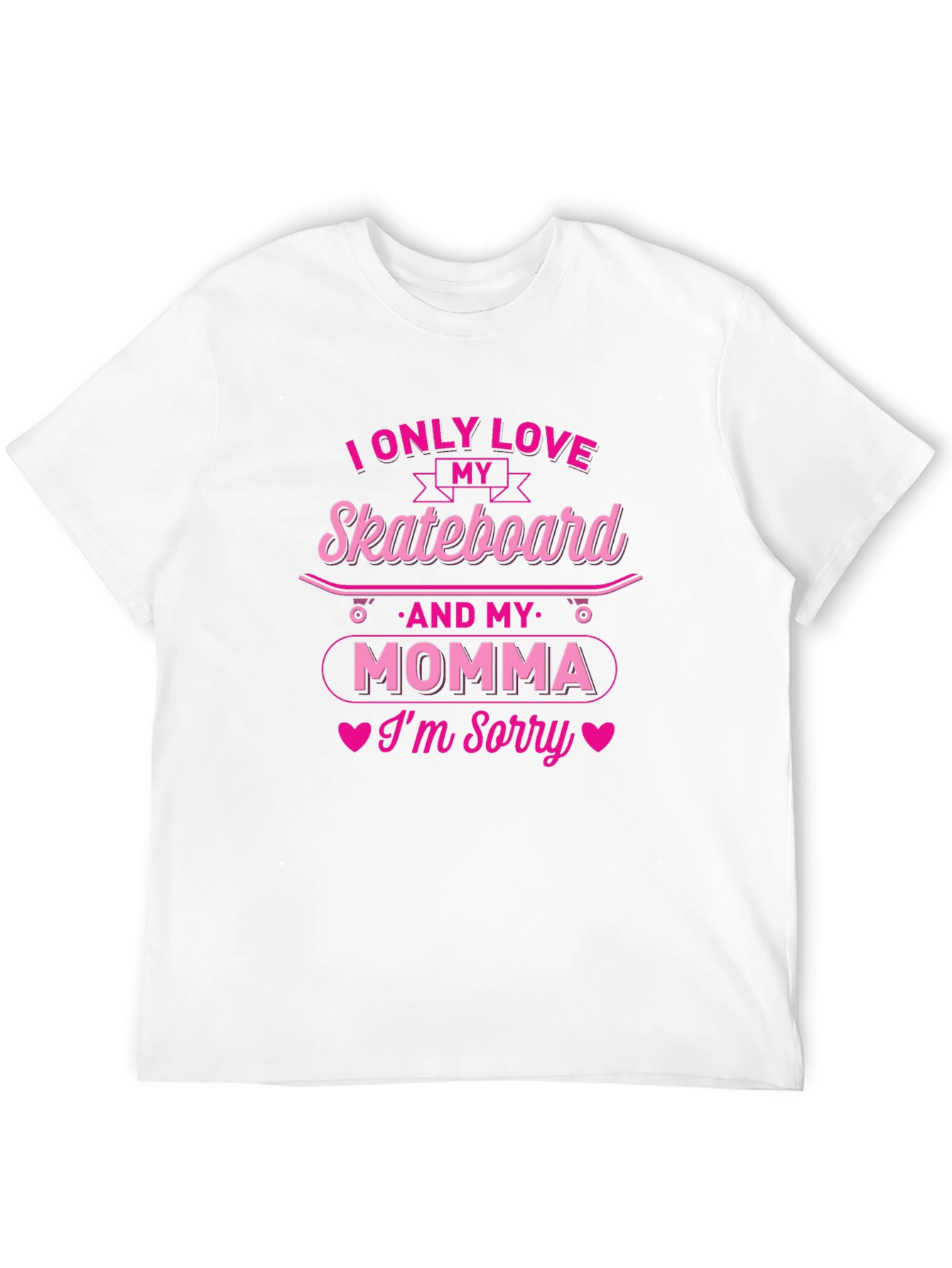 Skateboard & Momma Graphic Tee