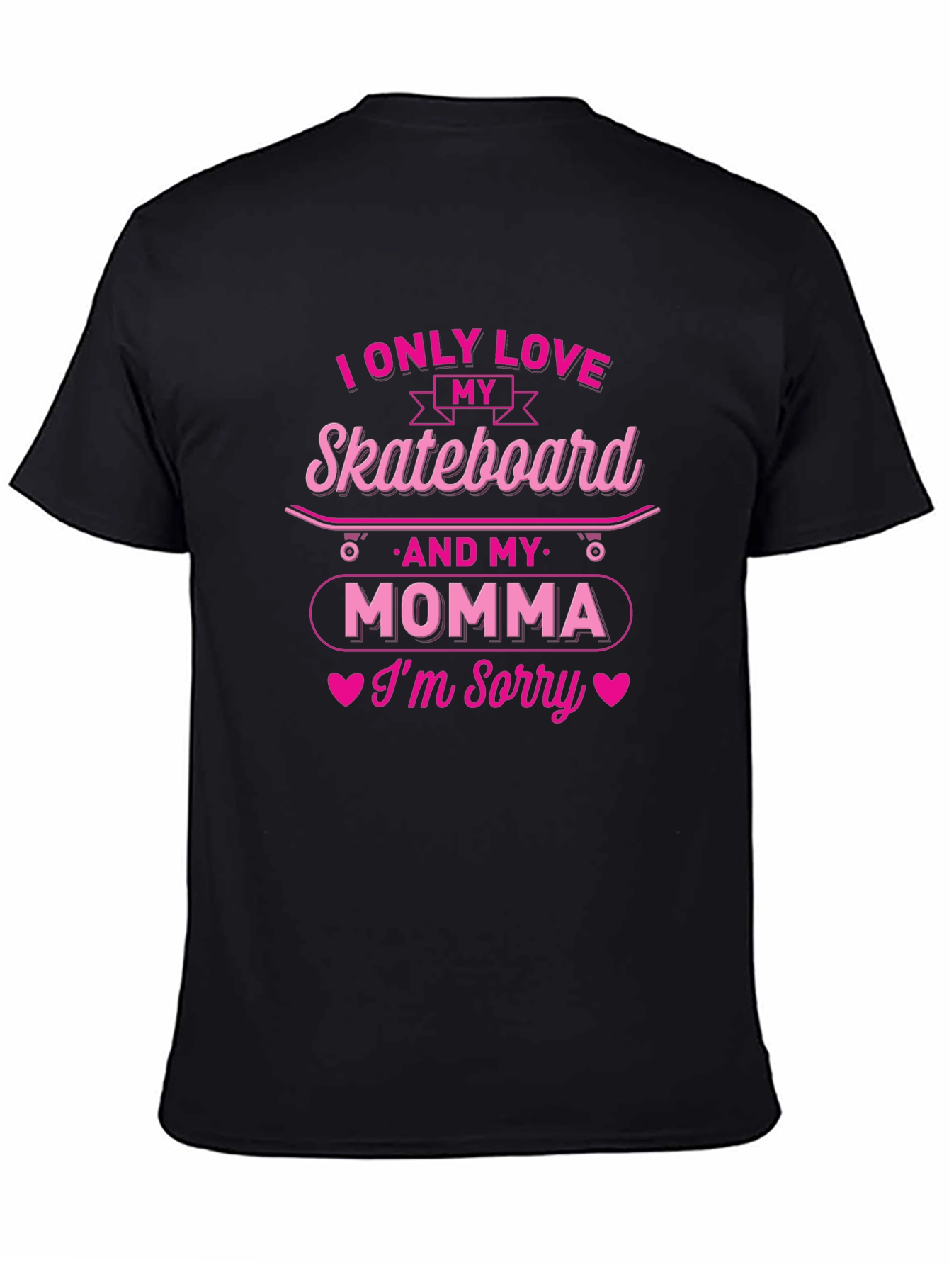 Skateboard & Momma Graphic Tee