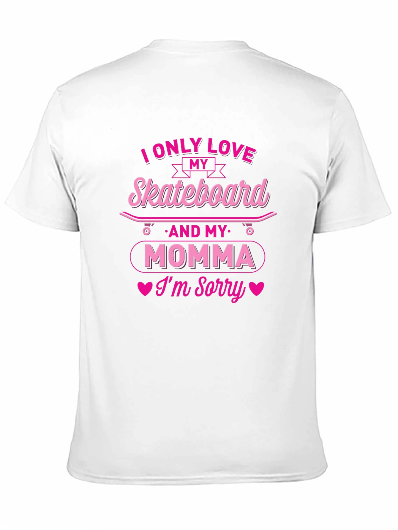 Skateboard & Momma Graphic Tee