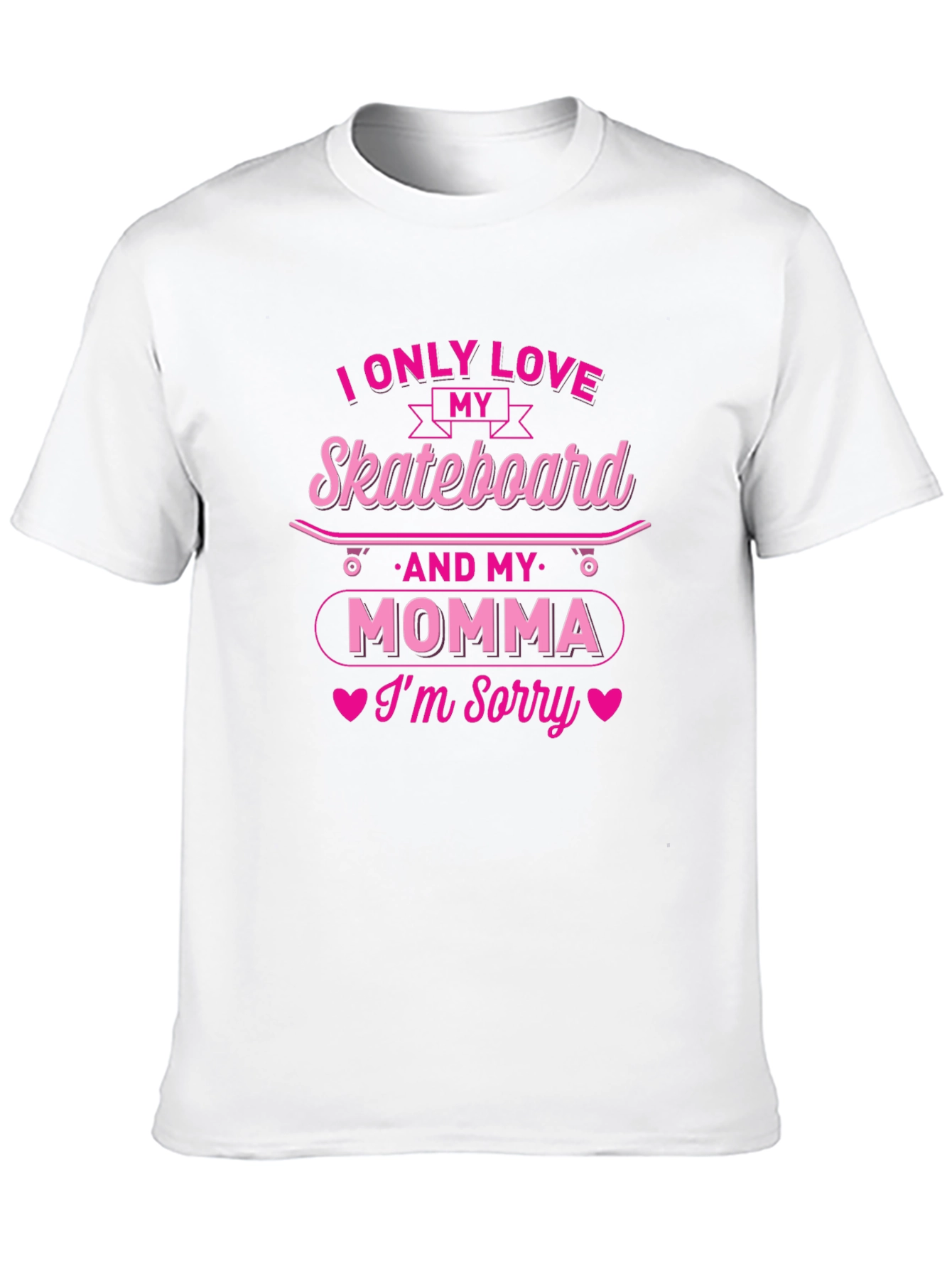 Skateboard & Momma Graphic Tee