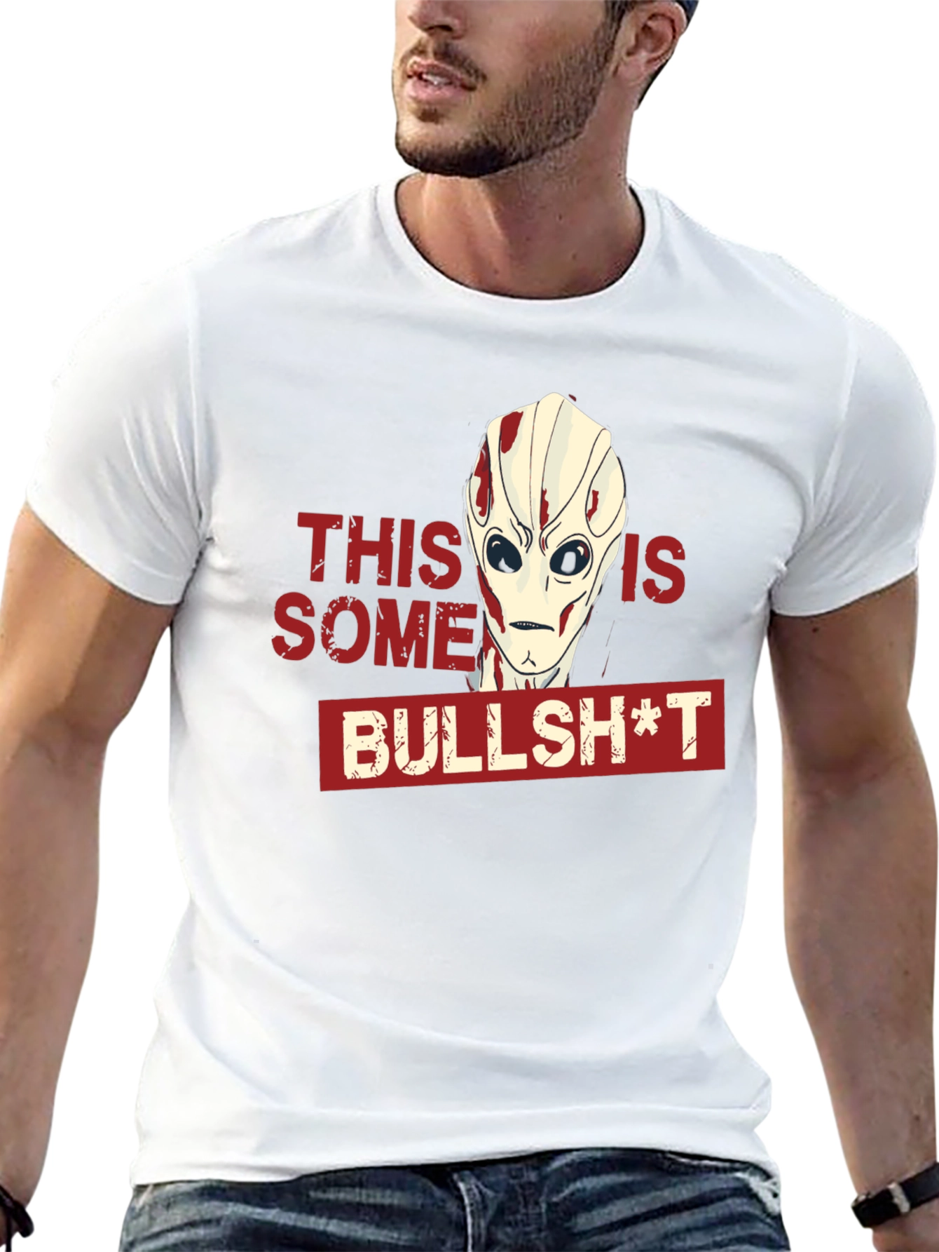 Alien Bullsh*t Graphic T-Shirt