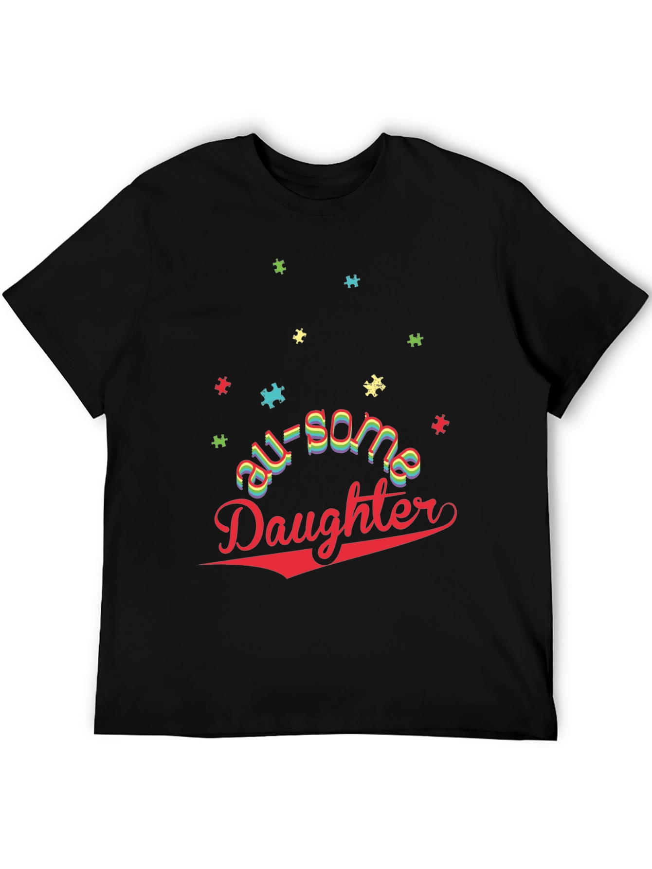 Awesome Daughter Autism Awareness T-Shirt