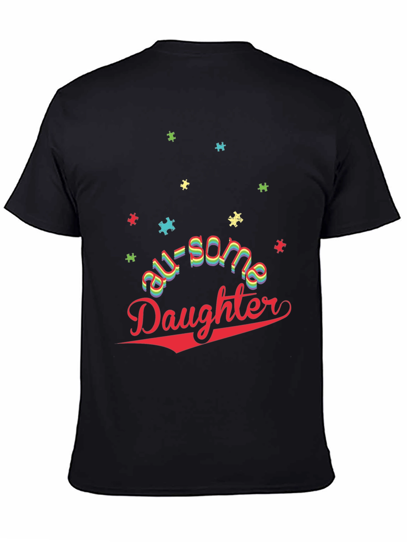 Awesome Daughter Autism Awareness T-Shirt