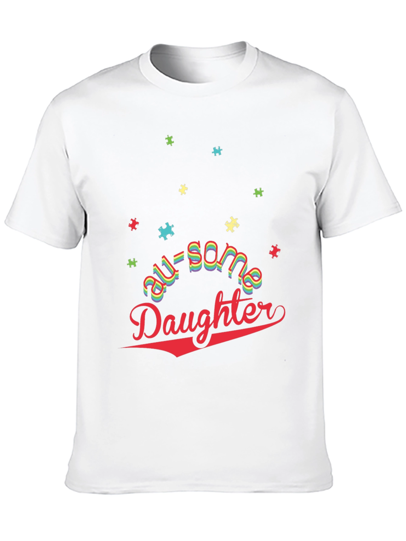 Awesome Daughter Autism Awareness T-Shirt