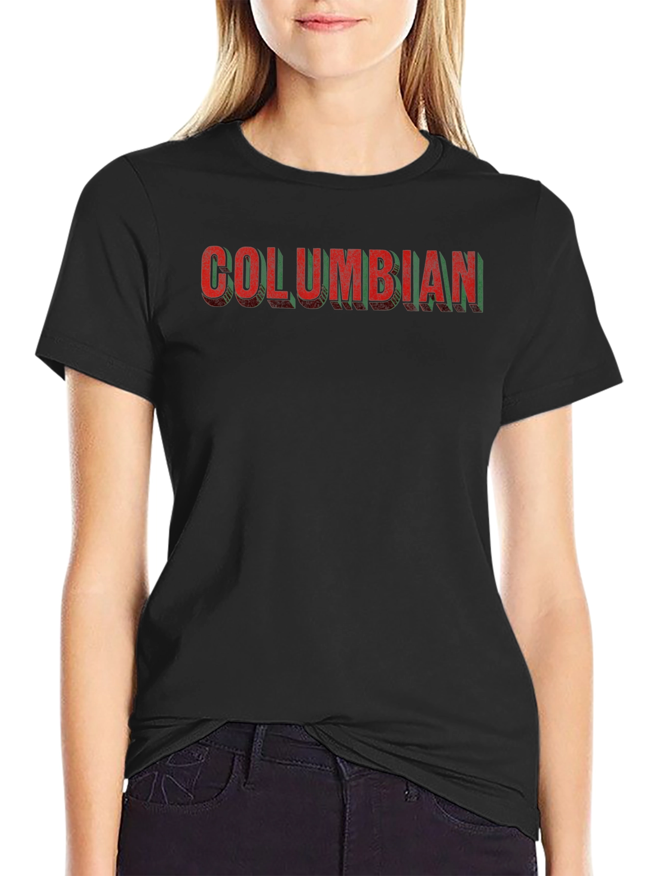 Columbian Pride Black T-Shirt