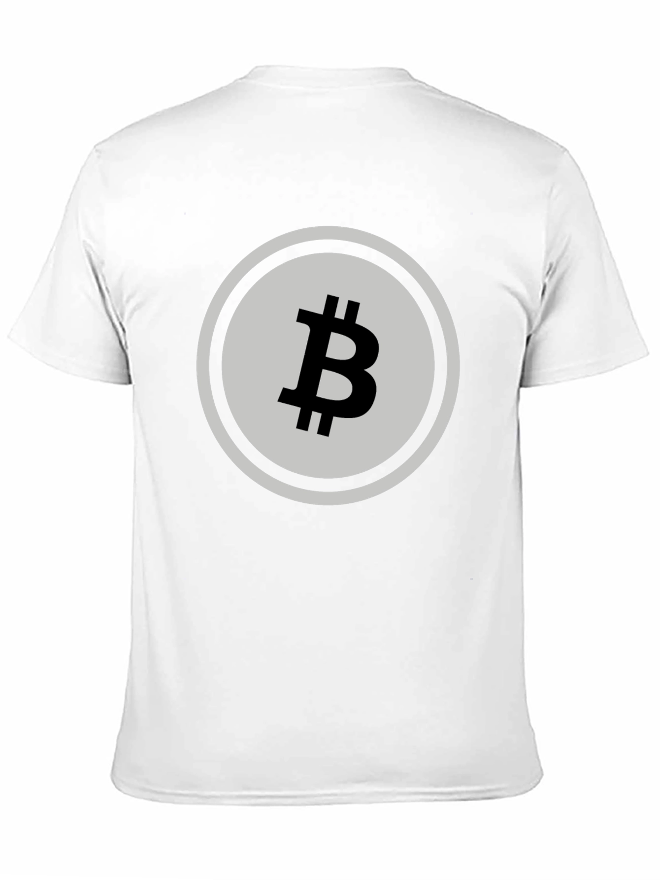 Bitcoin Symbol Black T-Shirt - Crypto Currency Tee
