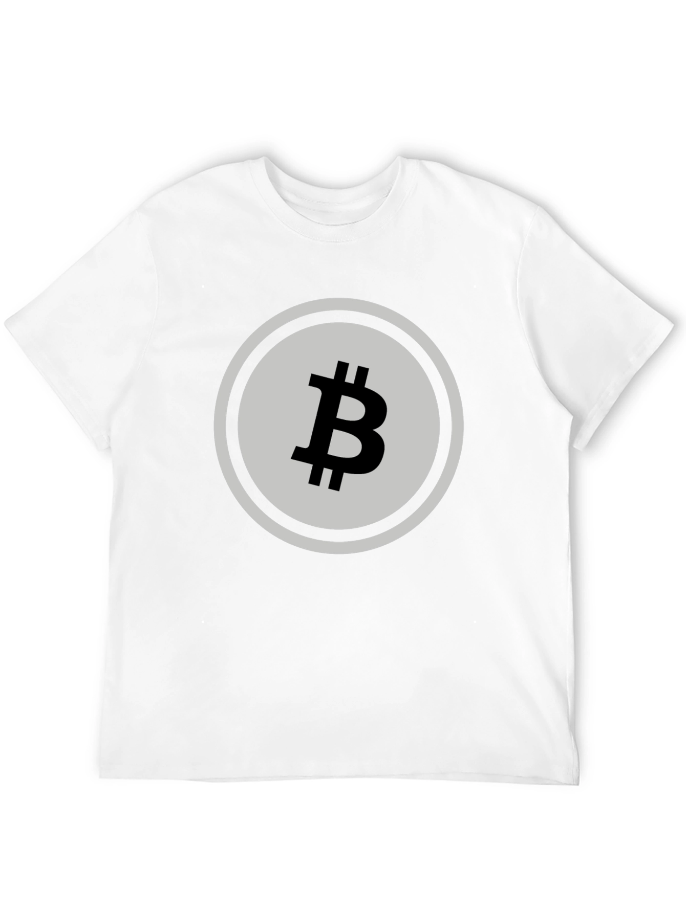 Bitcoin Symbol Black T-Shirt - Crypto Currency Tee