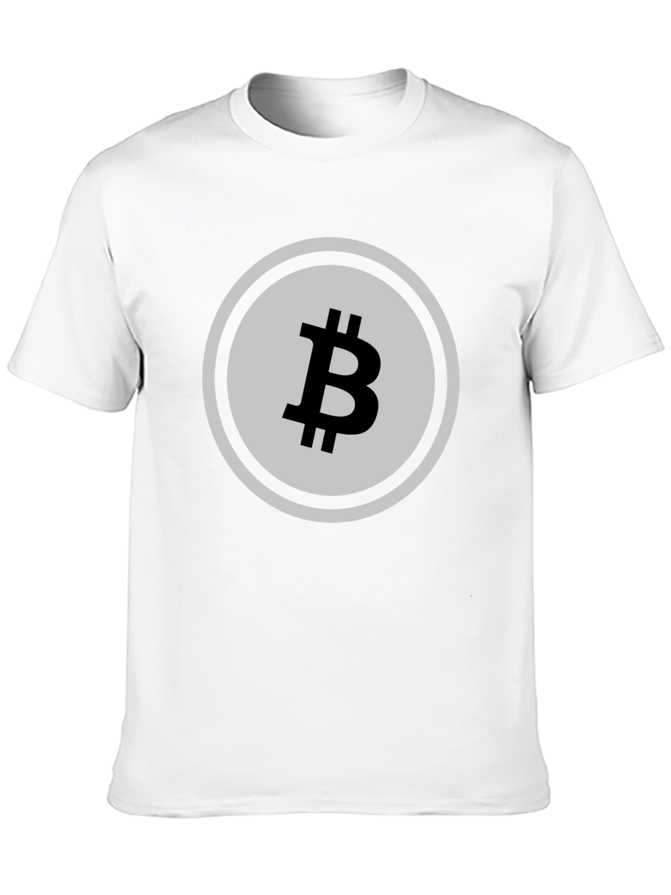 Bitcoin Symbol Black T-Shirt - Crypto Currency Tee