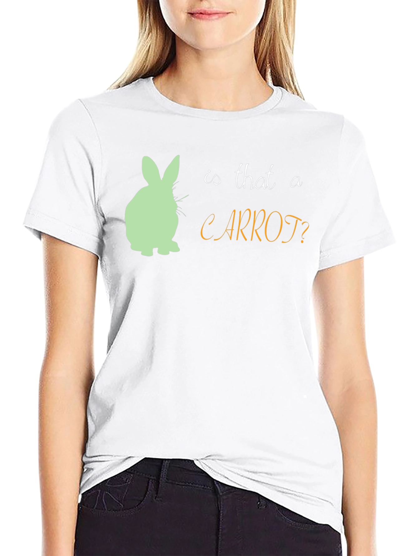 Is That a Carrot? Funny Rabbit T-Shirt