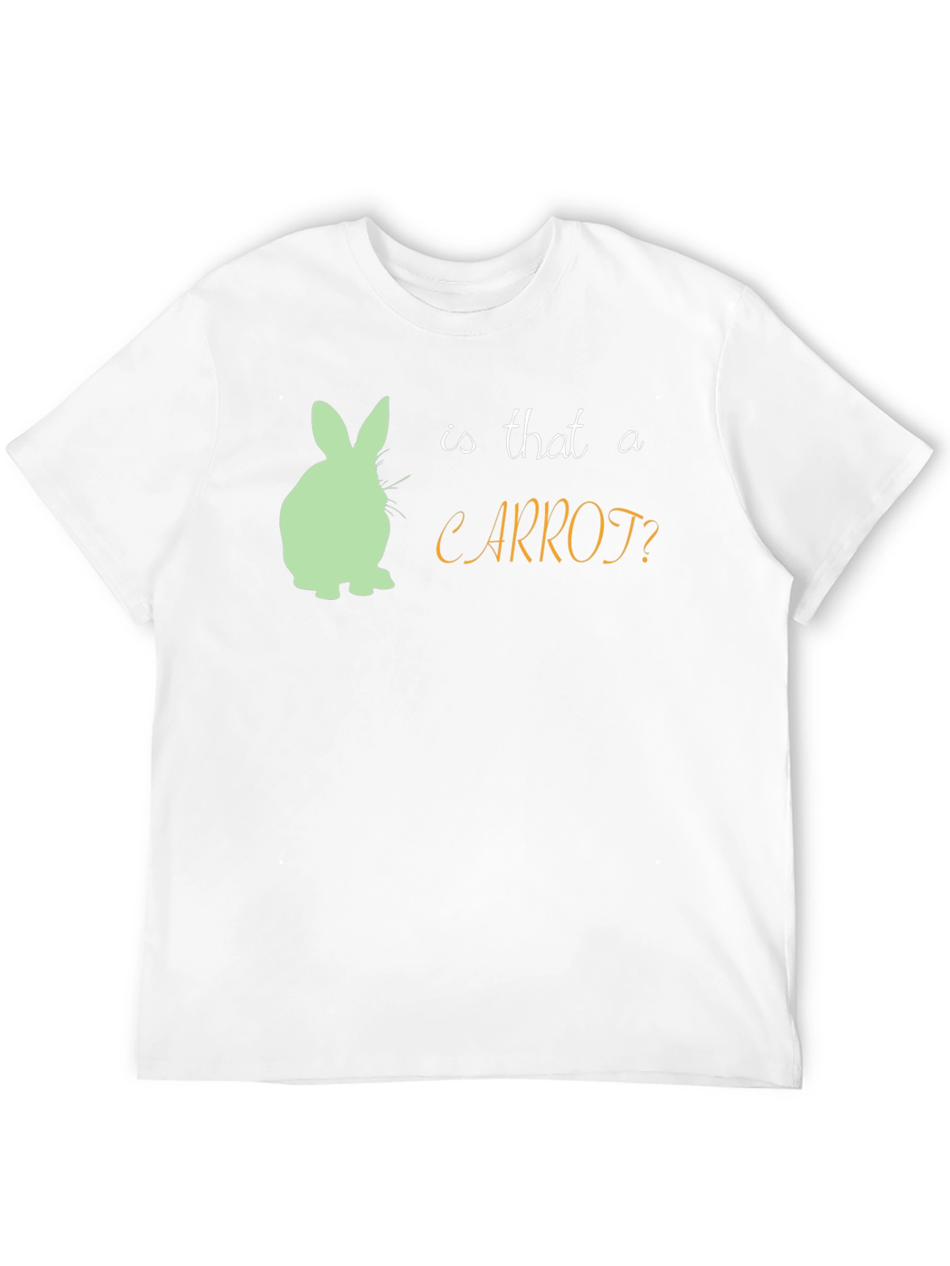 Is That a Carrot? Funny Rabbit T-Shirt