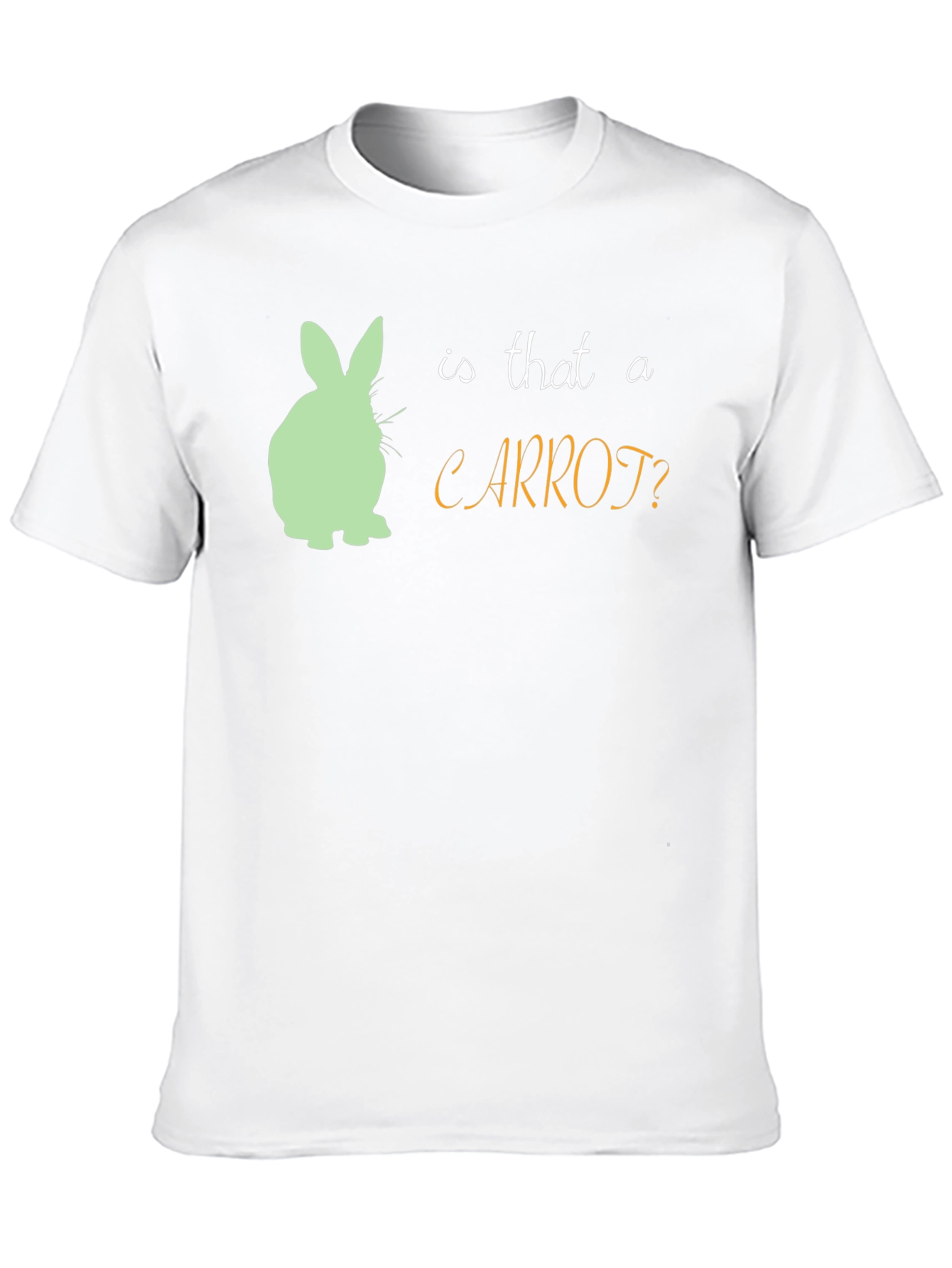 Is That a Carrot? Funny Rabbit T-Shirt