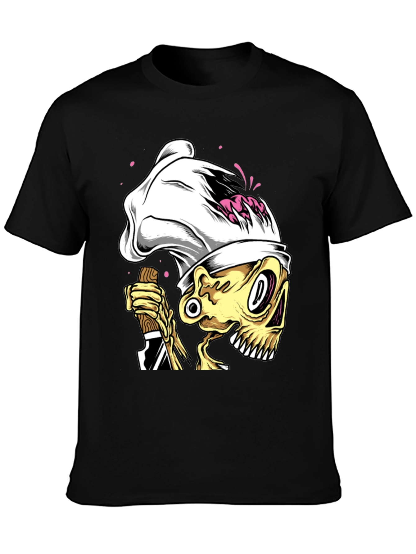Chef Skeleton Graphic T-Shirt