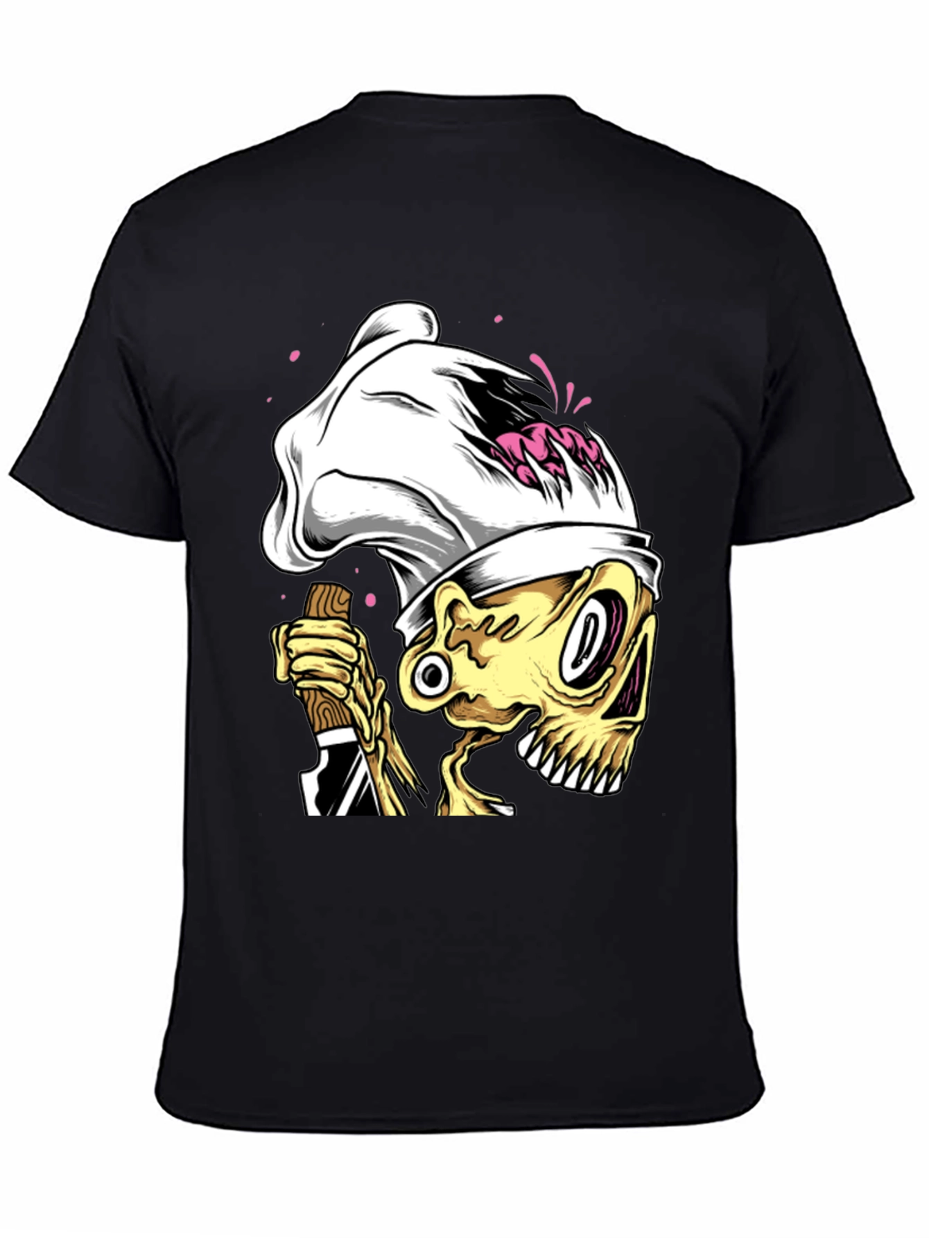 Chef Skeleton Graphic T-Shirt