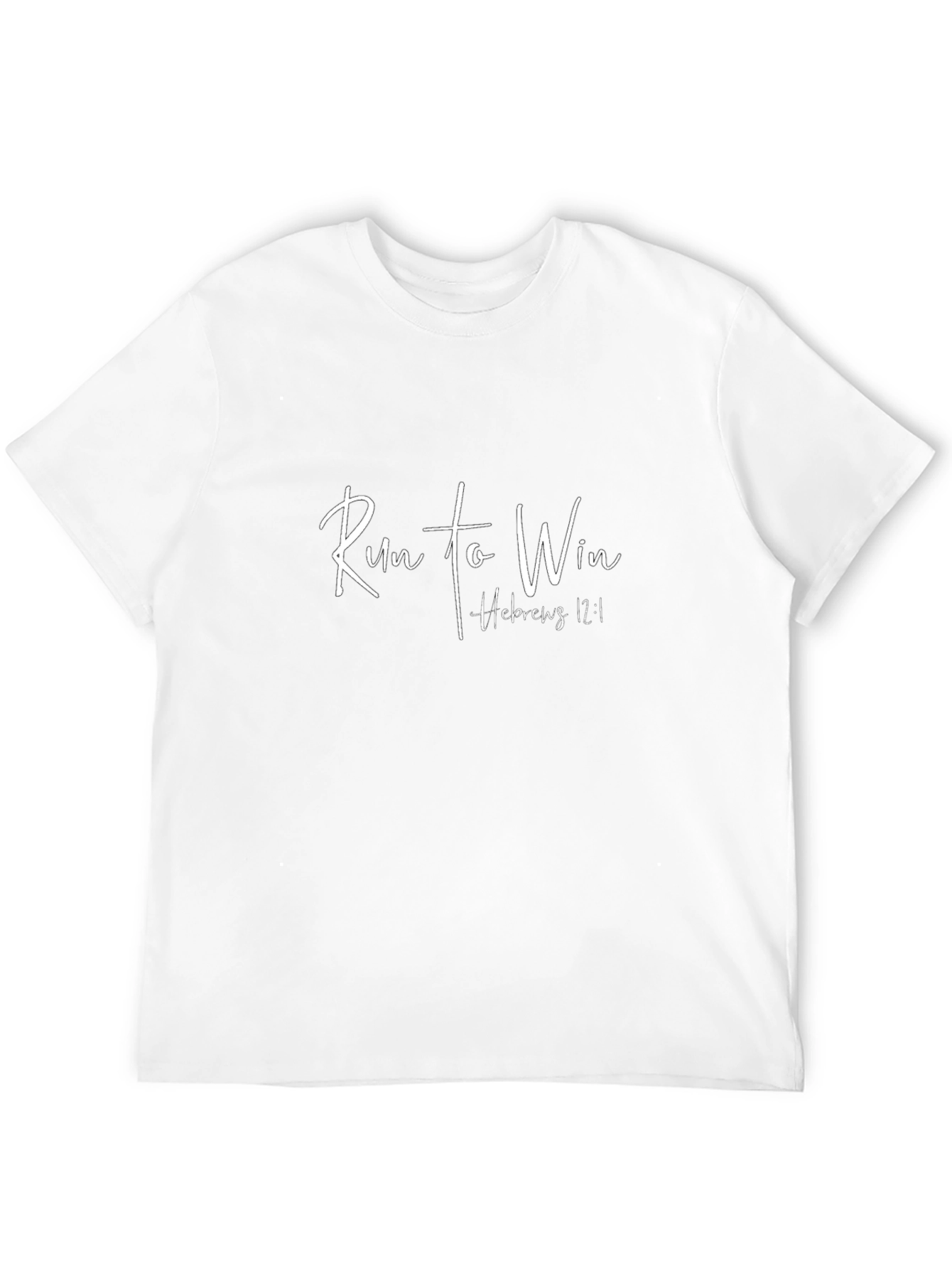 Run to Win T-Shirt - Christian Faith Based Apparel