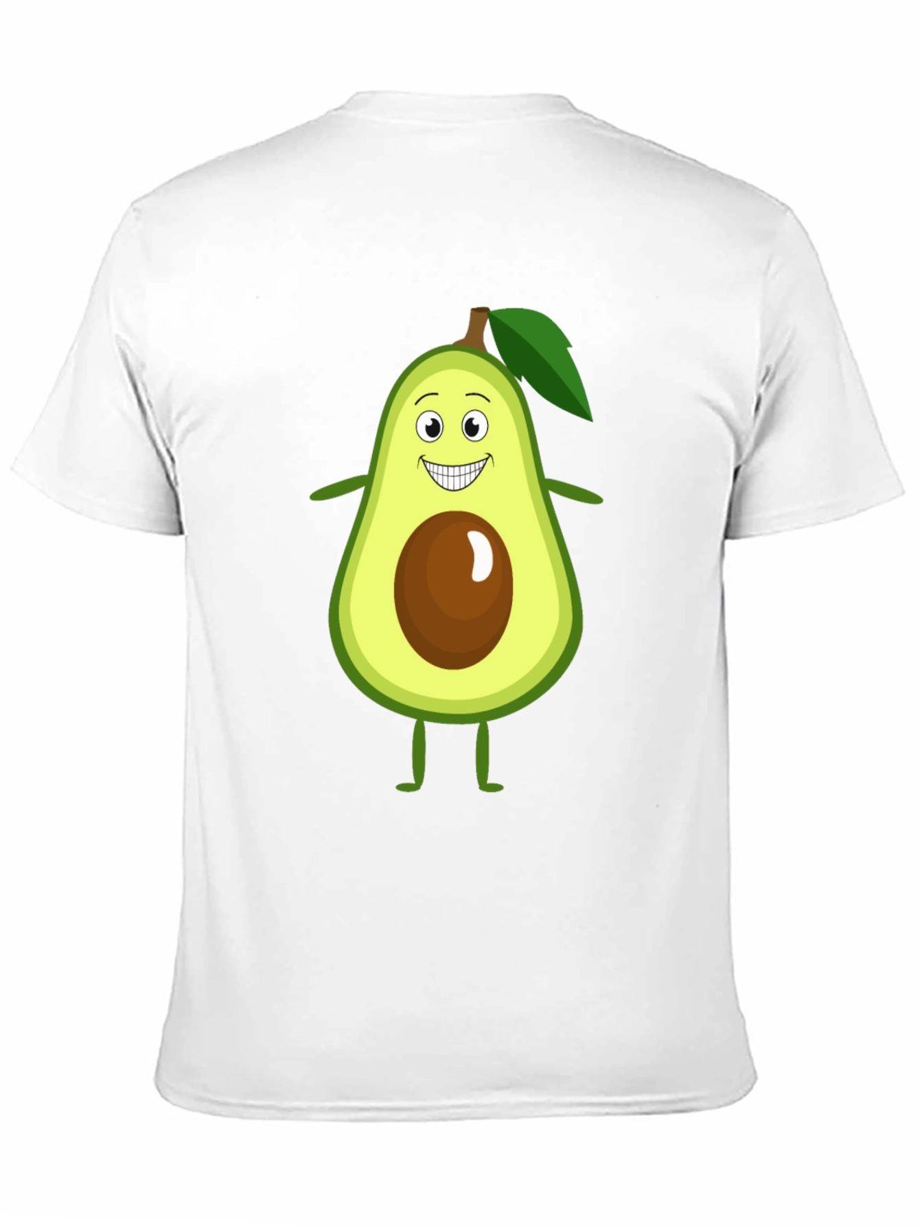 Funny Avocado Cartoon Graphic T-Shirt