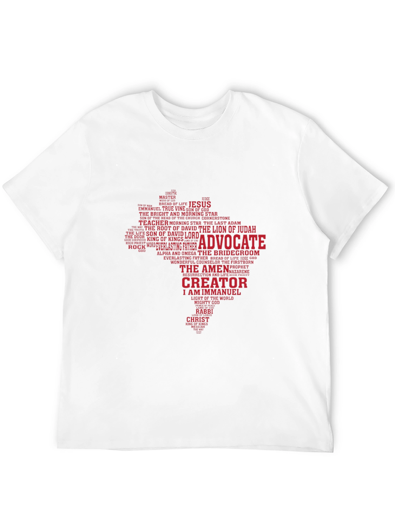 Faithful Word Art Tee - Christian Apparel