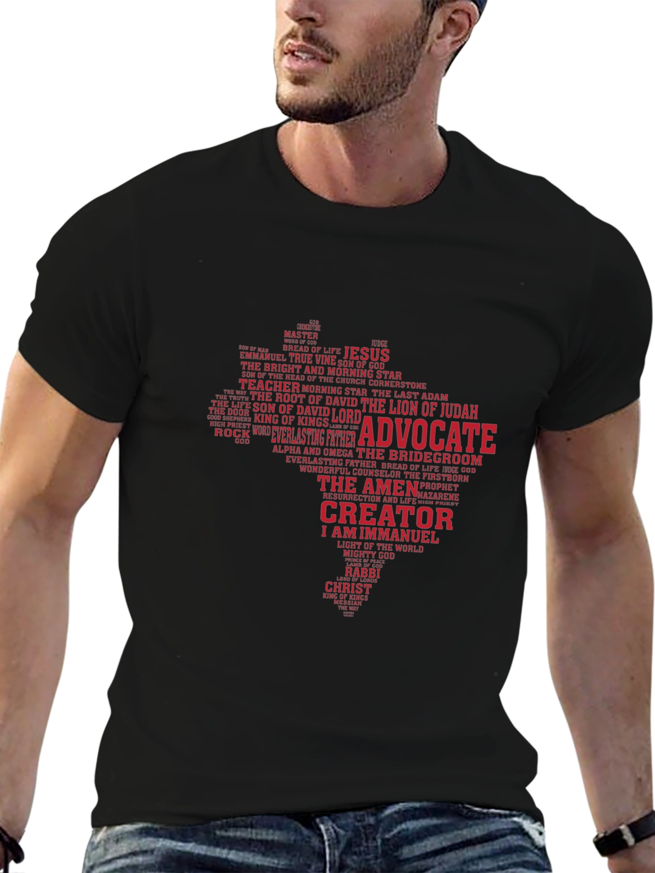 Faithful Word Art Tee - Christian Apparel