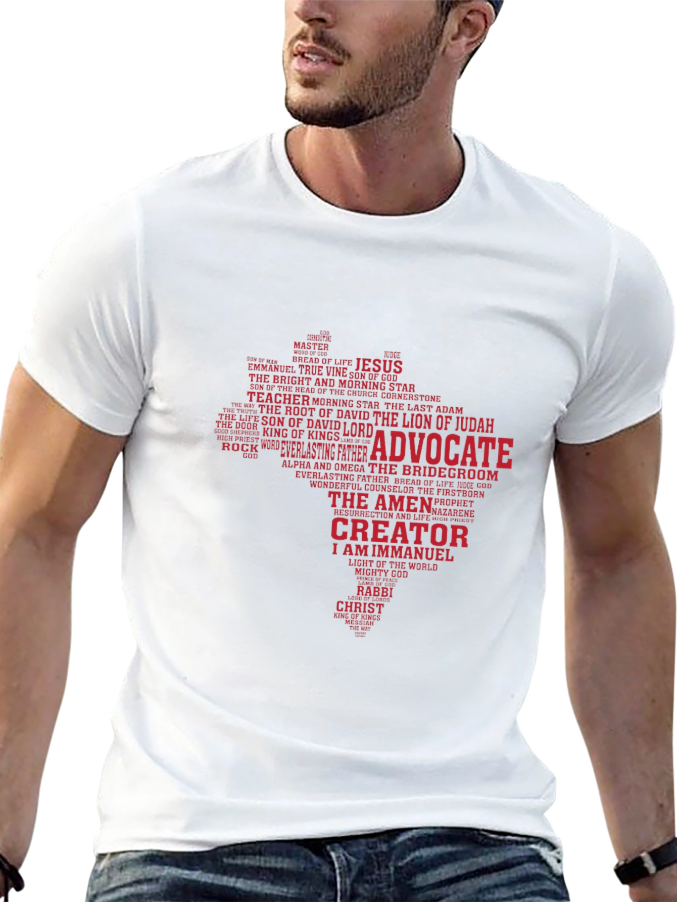 Faithful Word Art Tee - Christian Apparel
