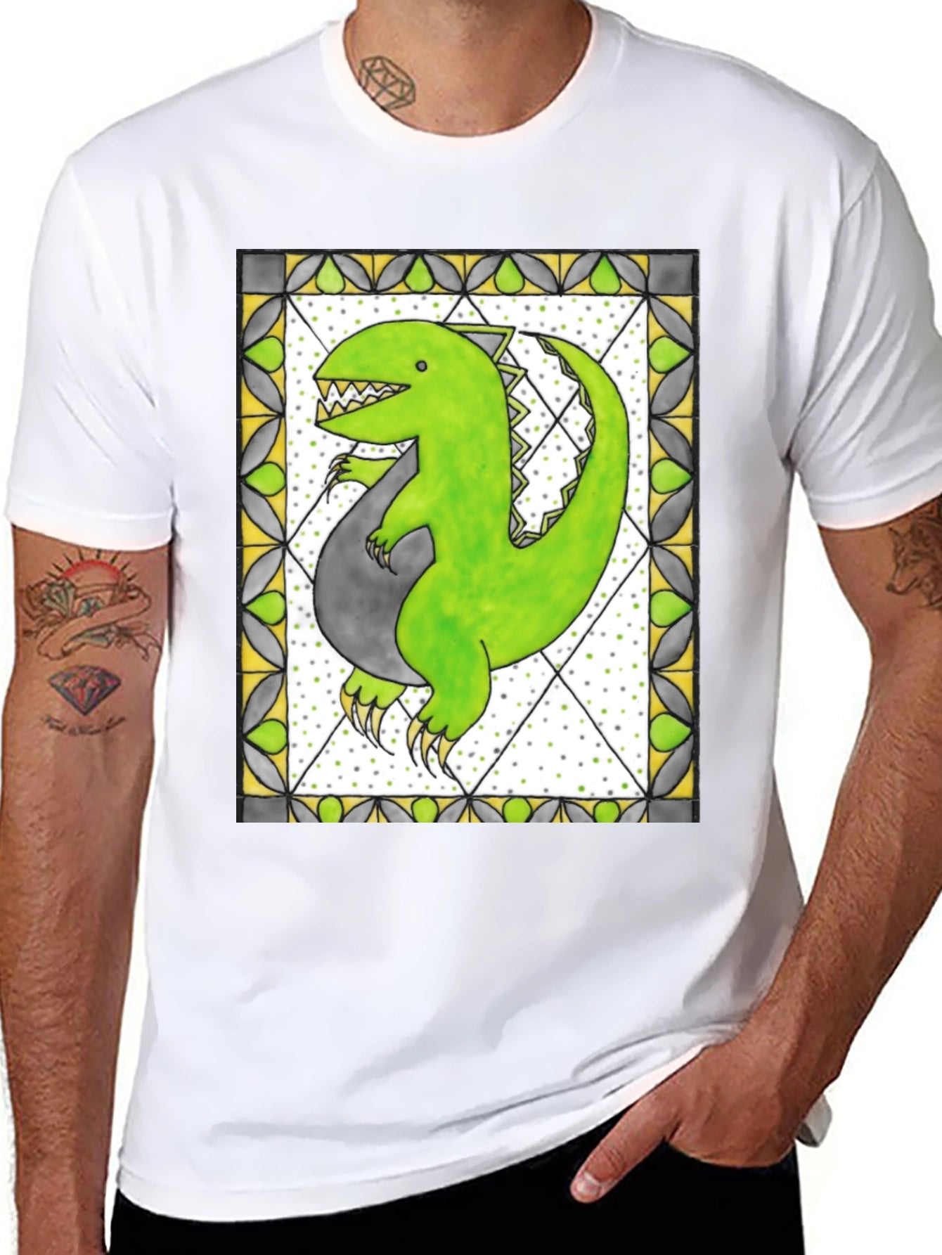 Dinosaur Graphic Tee - Unique Design