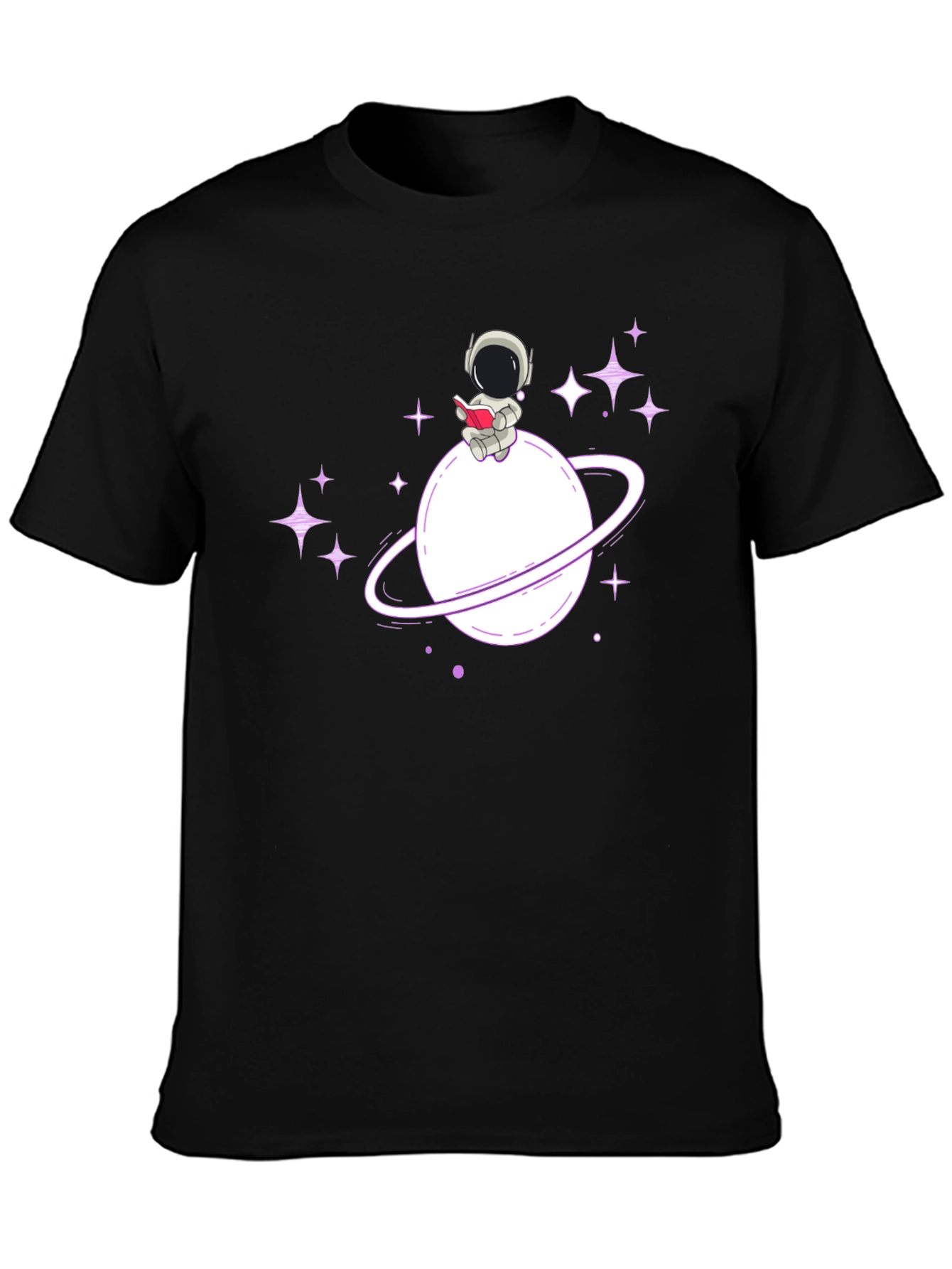 Astronaut Planet T-Shirt - Space Lover Tee