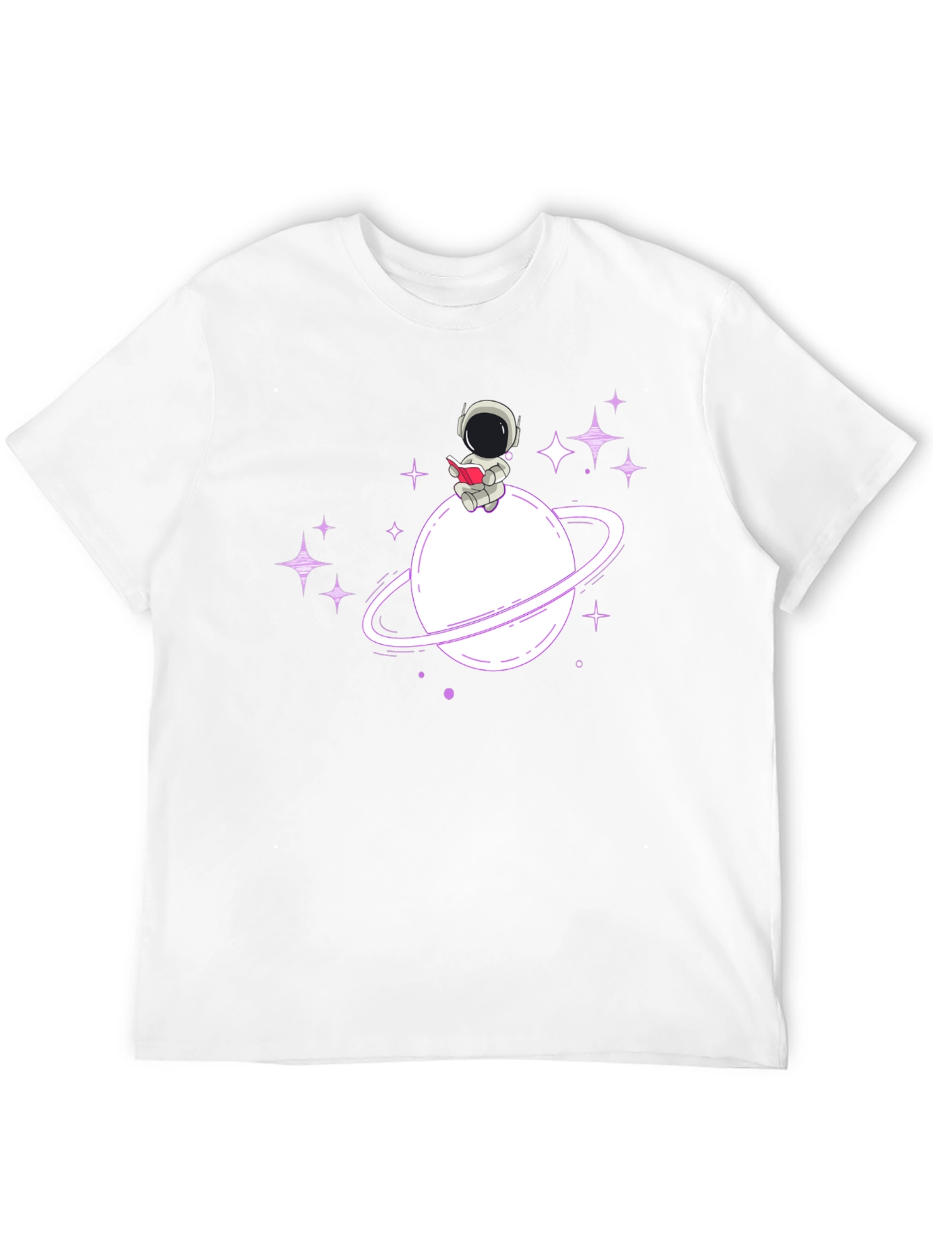 Astronaut Planet T-Shirt - Space Lover Tee