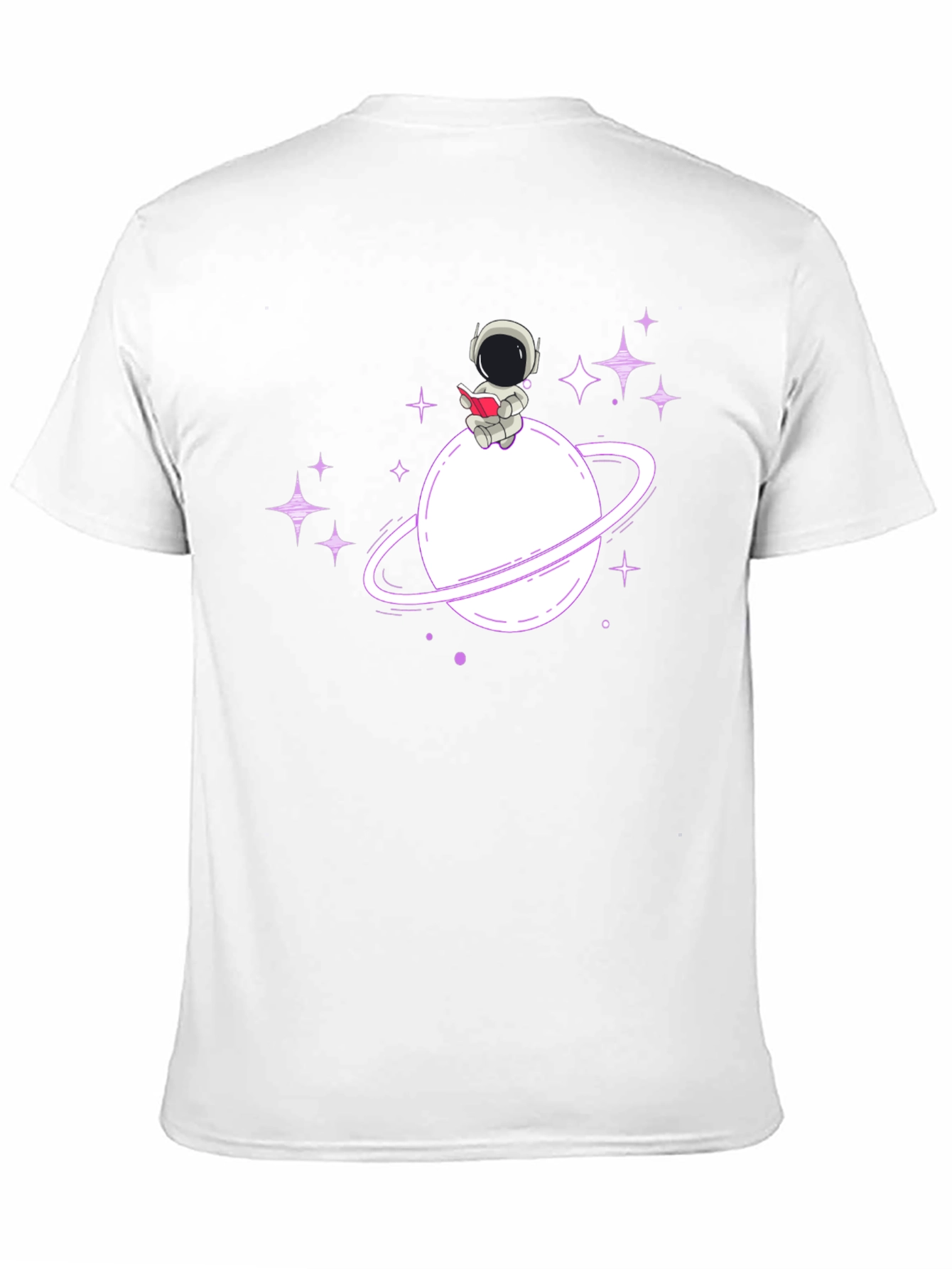 Astronaut Planet T-Shirt - Space Lover Tee