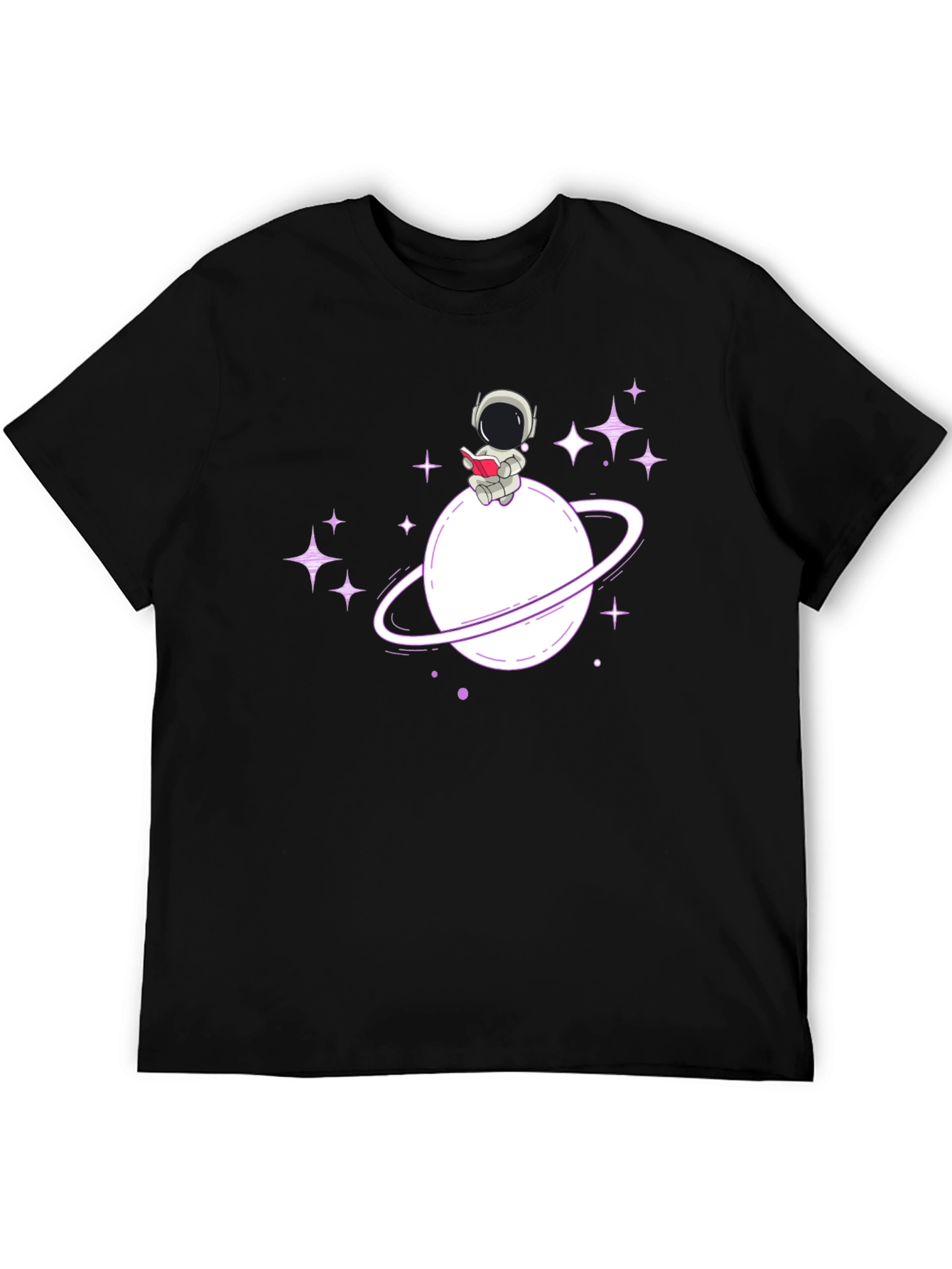 Astronaut Planet T-Shirt - Space Lover Tee